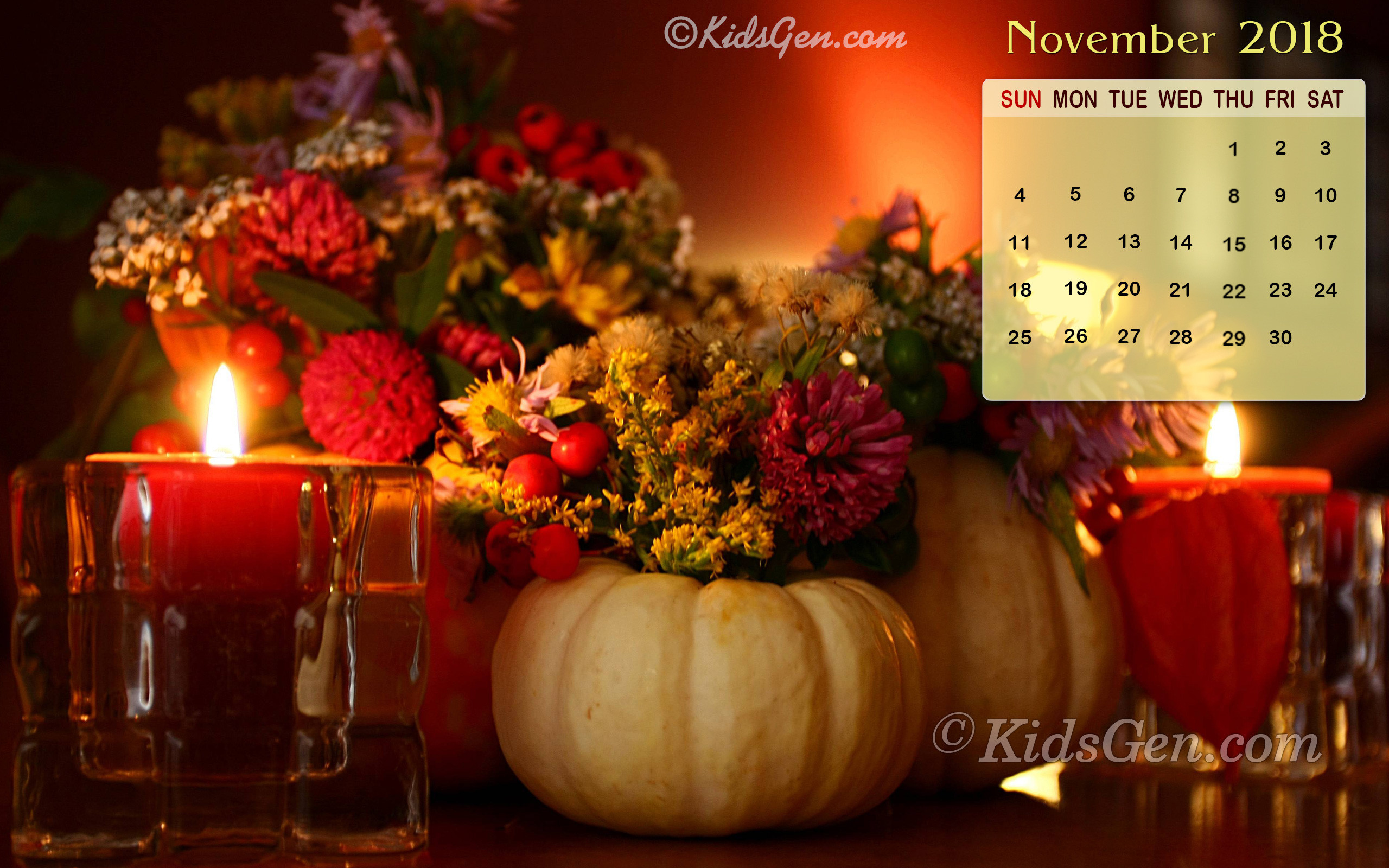 2560x1600 November Calendar Wallpaper - 2018 Â· Download Or right-click the image to  save or set as desktop background.