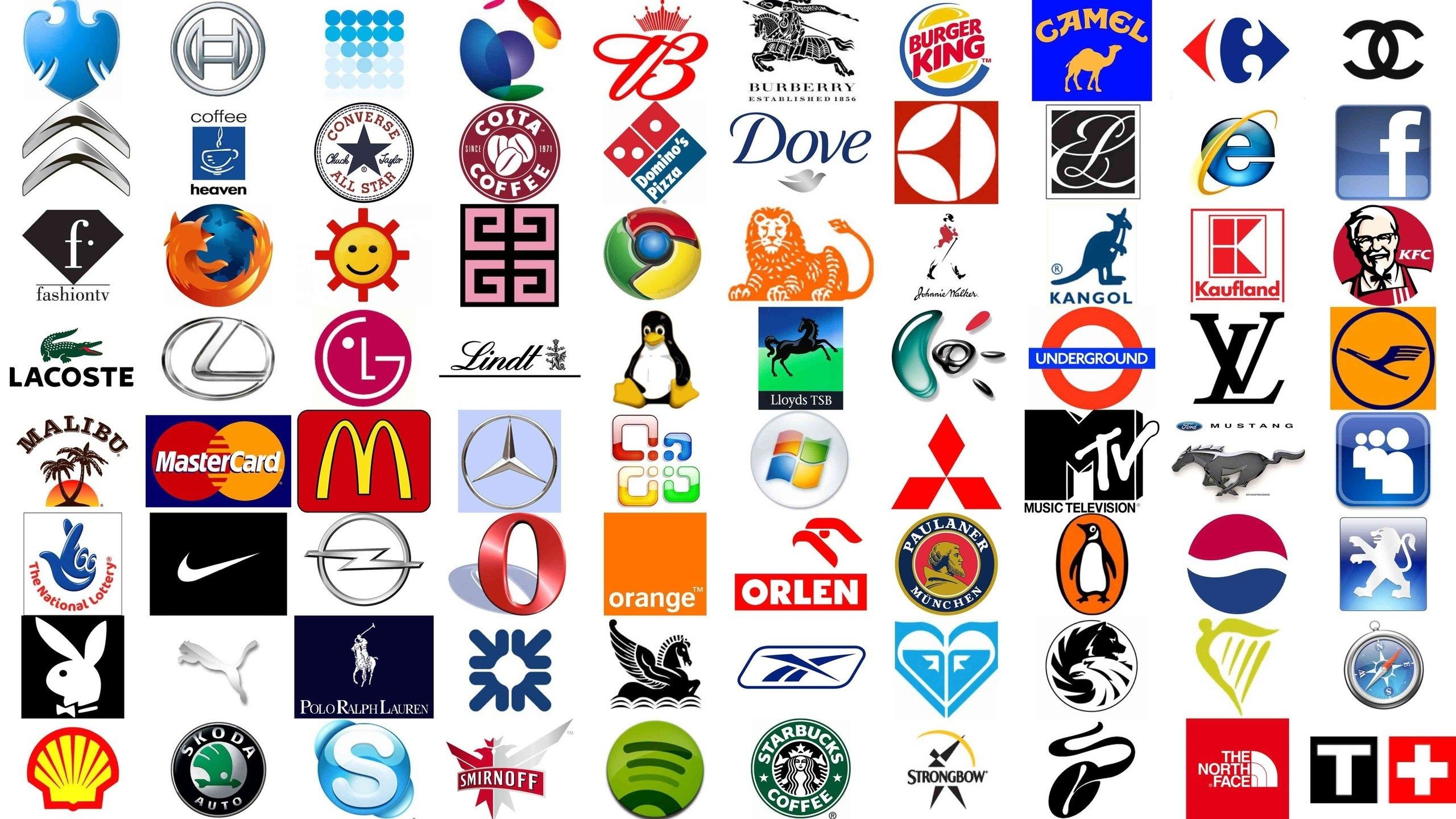2560x1440 Image result for most famous logos
