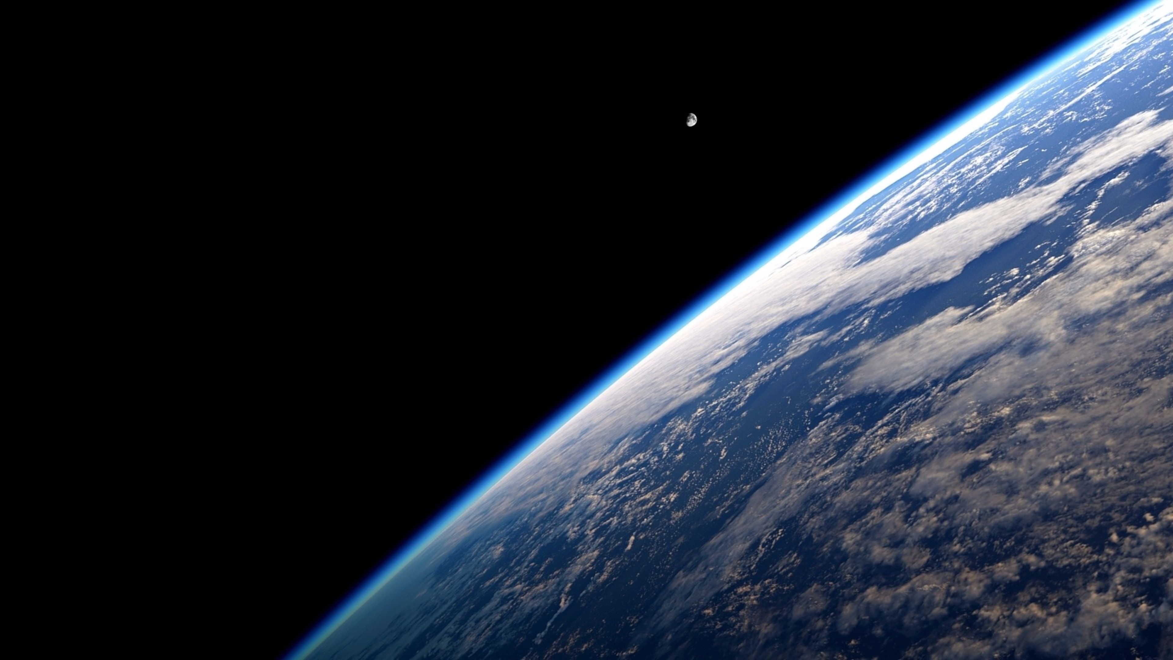 3840x2160 [1920x1080] Edge Of Earth From Space Need #iPhone #6S #Plus #