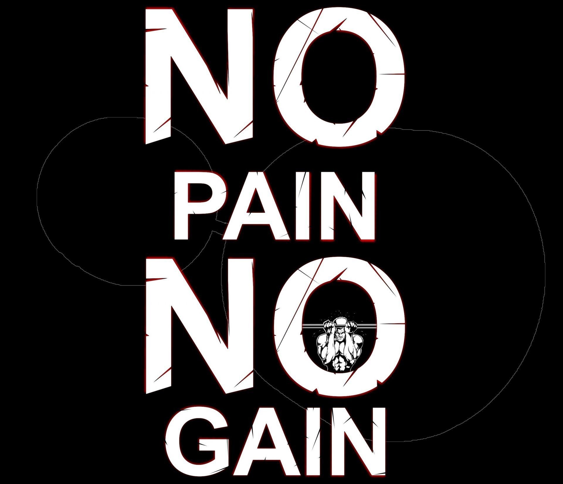 1920x1653 no pain no gain gym workout HD wallpaper