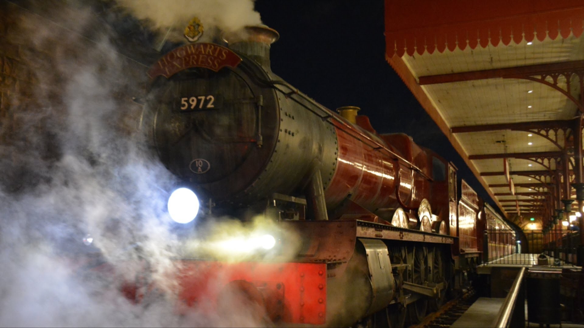 1920x1080 Hogwarts Express from King's Cross Station to Hogsmeade Spoiler Free Tour  including Platform 9 Â¾