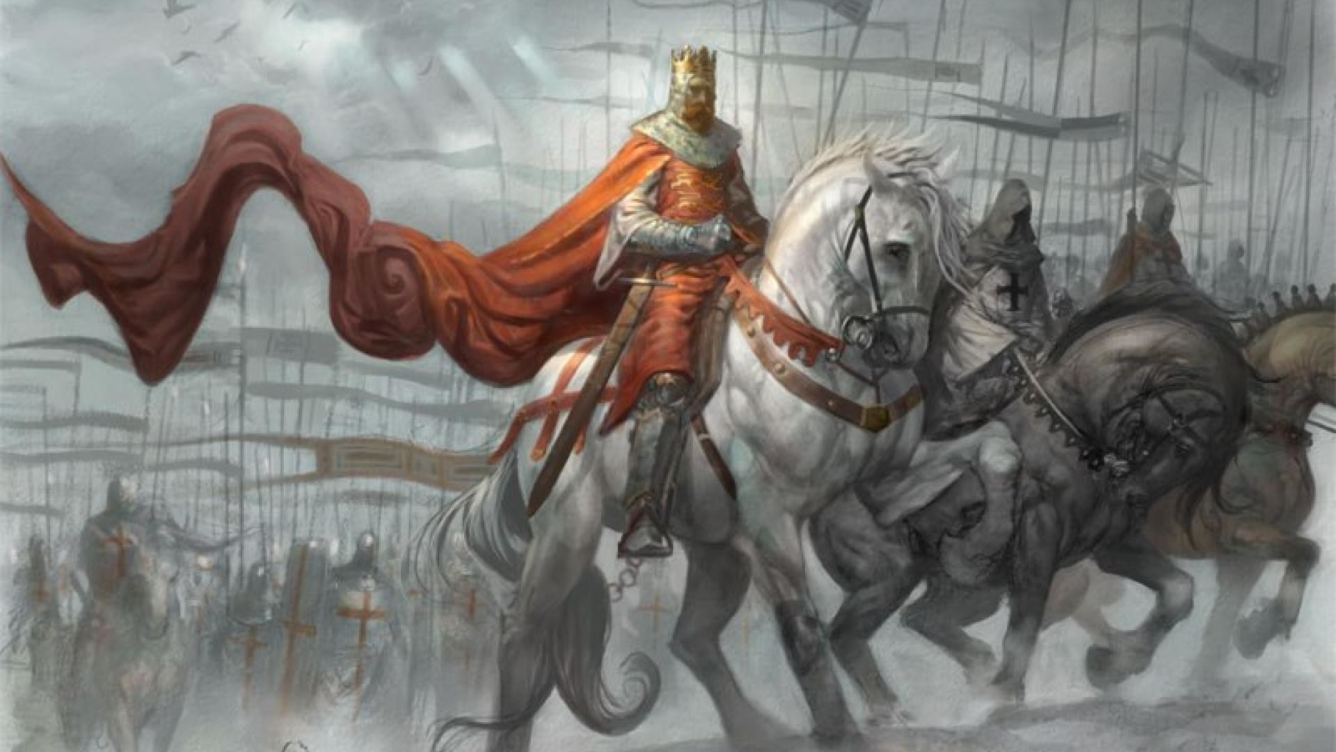 1920x1080 Richard the Lionheart leads Templar Knights during the Third Crusade
