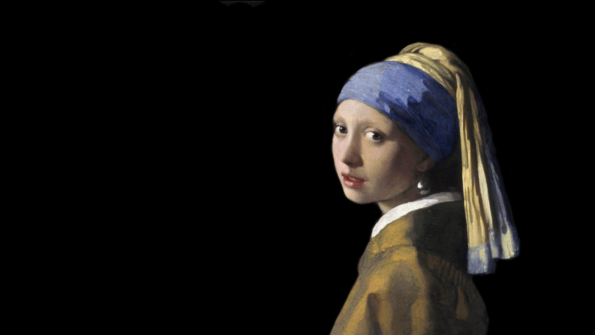 1920x1080 Girl with a Pearl Earring - Johannes Vermeer [] ...