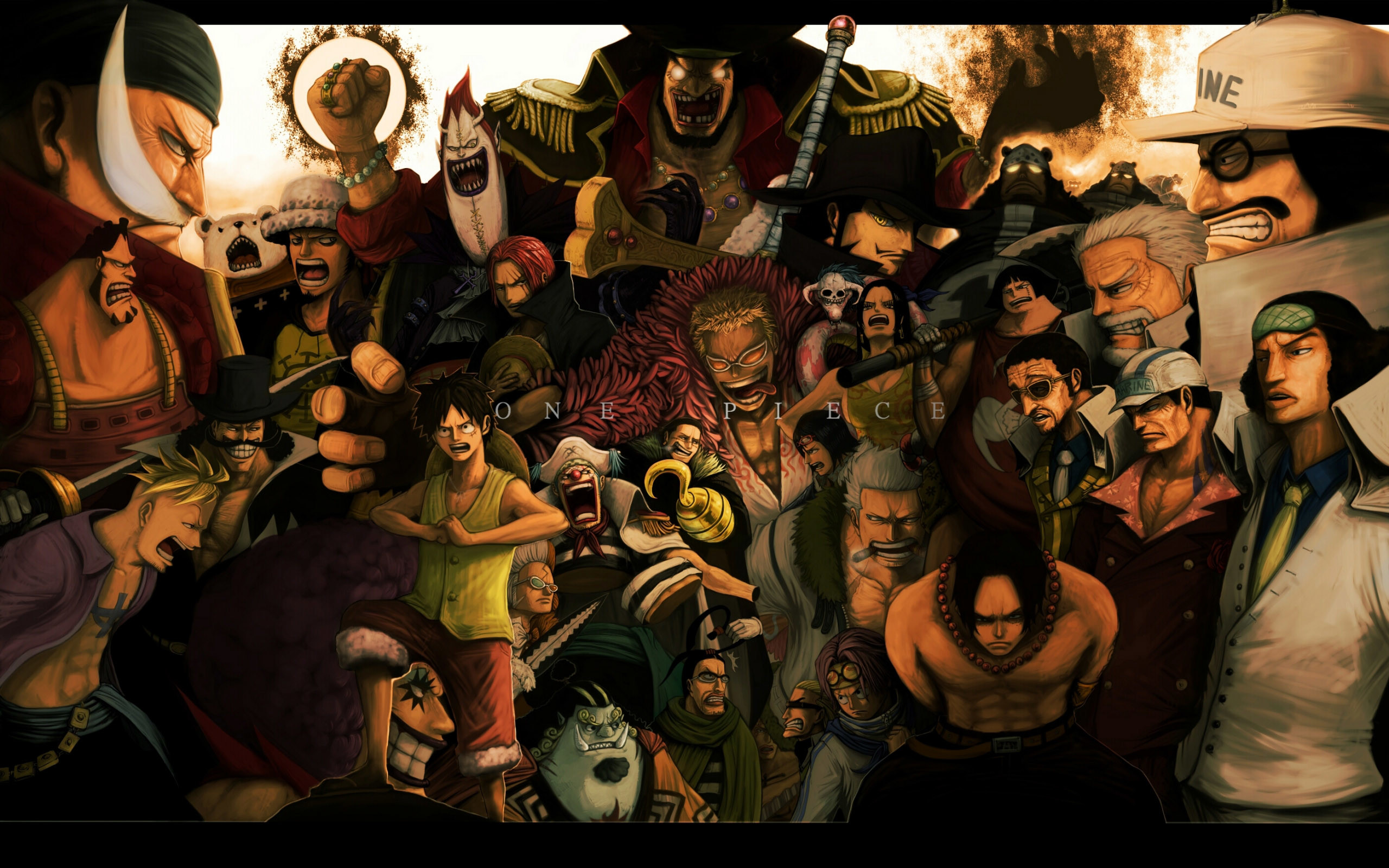 2560x1600 Attachment for One Piece Wallpaper - All Characters of Pirates ...