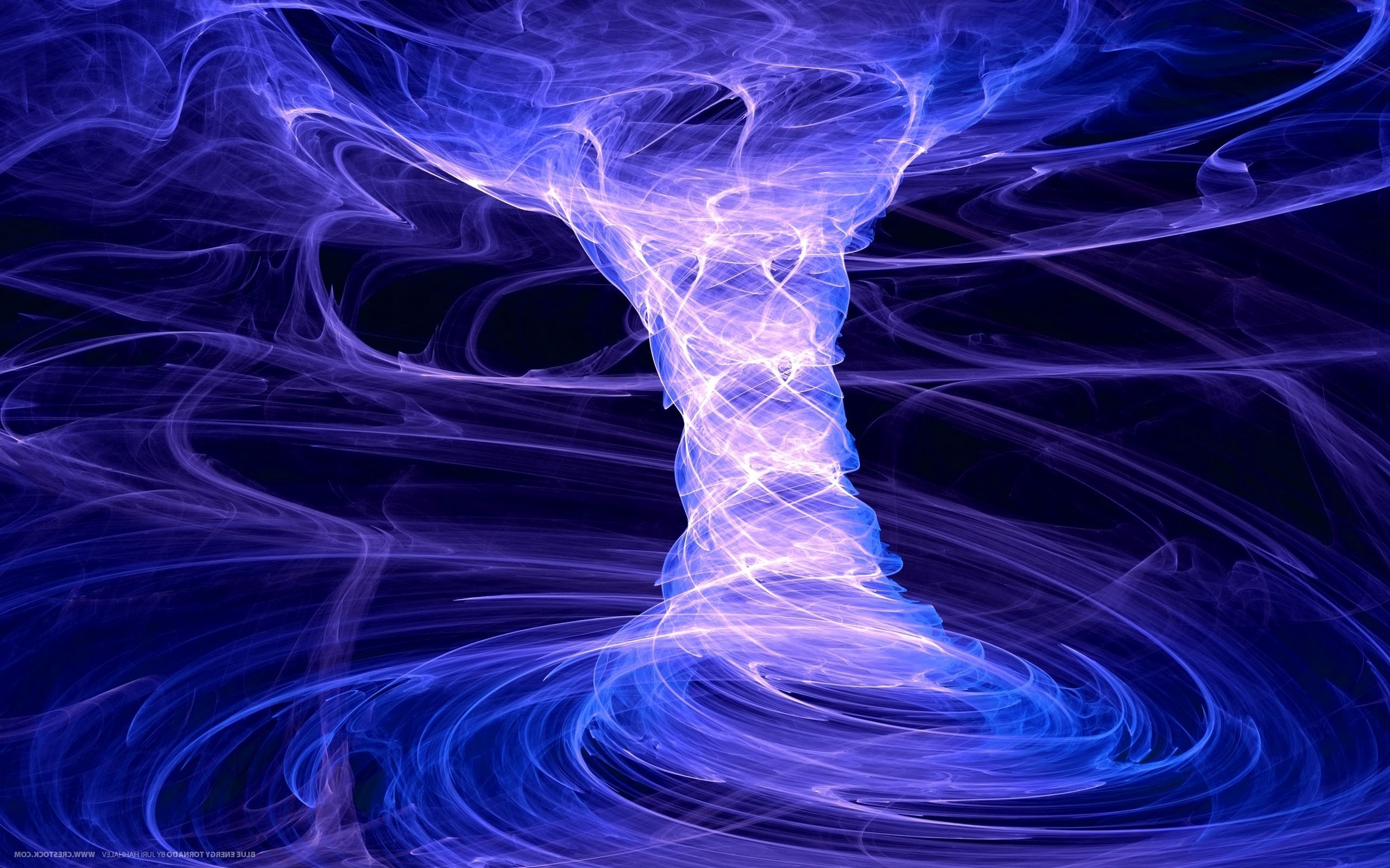 2560x1600 1920x1200 Image: Blue Flame Star Fractal wallpapers and stock photos. ÃÂ«