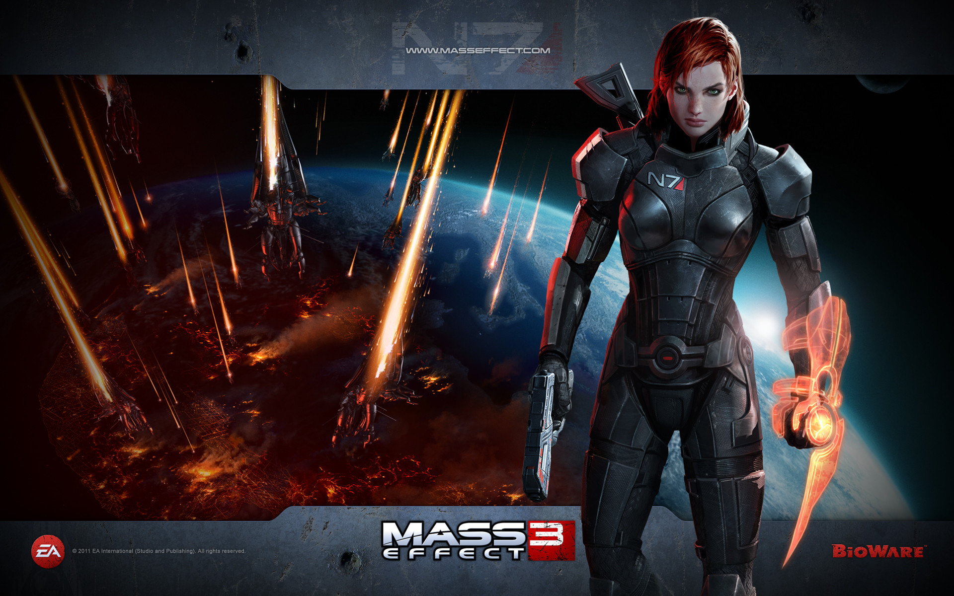 1920x1200 Mass Effect 3 Female Characters