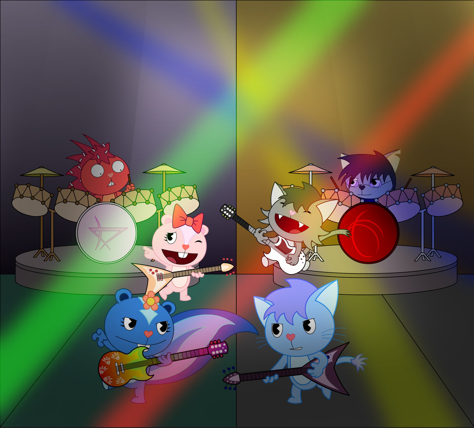 1968x1778 Happy Tree Friends images Band Battle. HD wallpaper and background photos