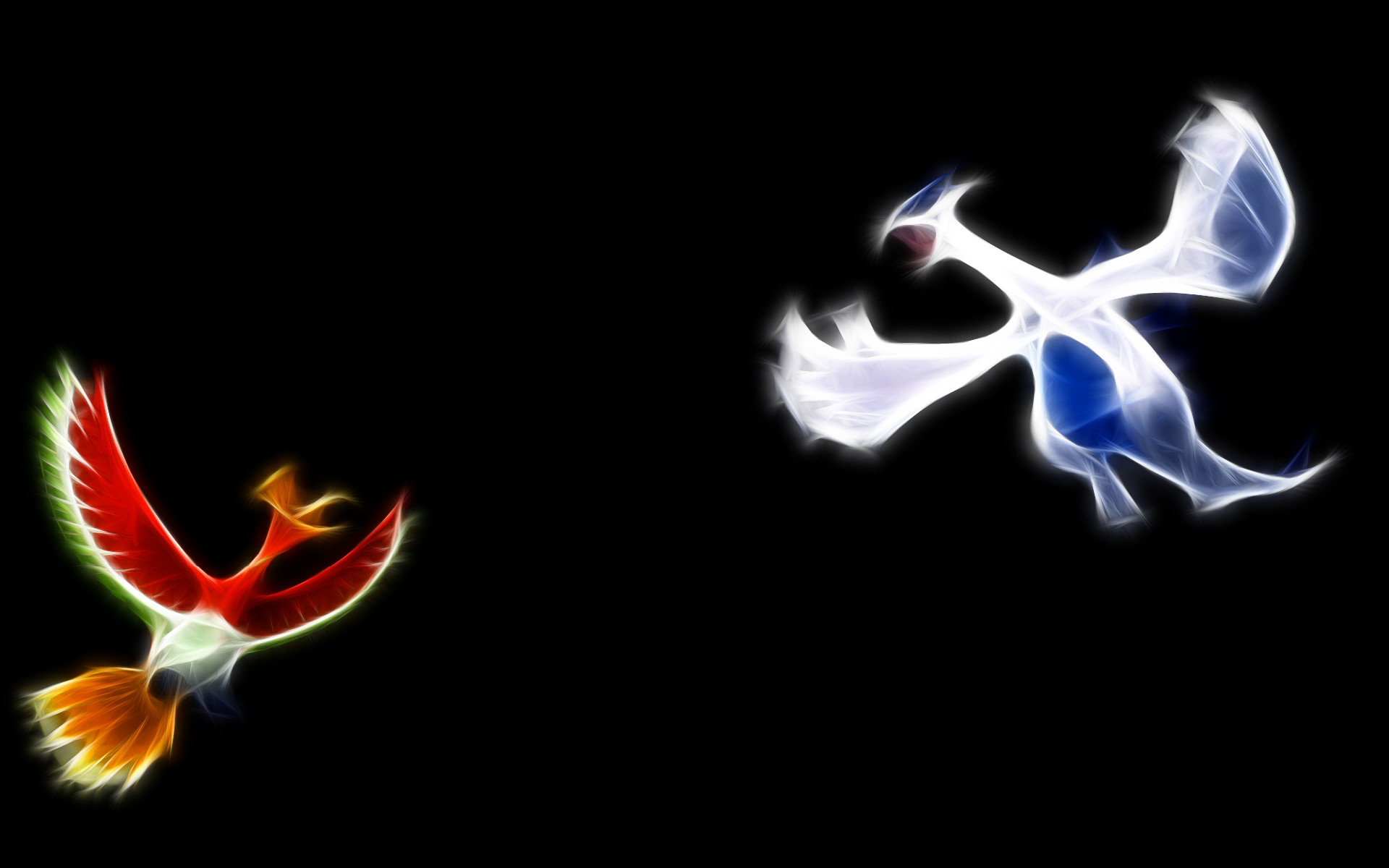 1920x1200 Ho Oh And Lugia wallpaper - 878317