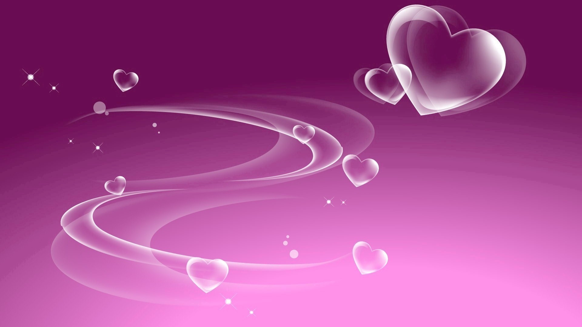 1920x1080 White Heart in Purple Background HD Wallpapers 