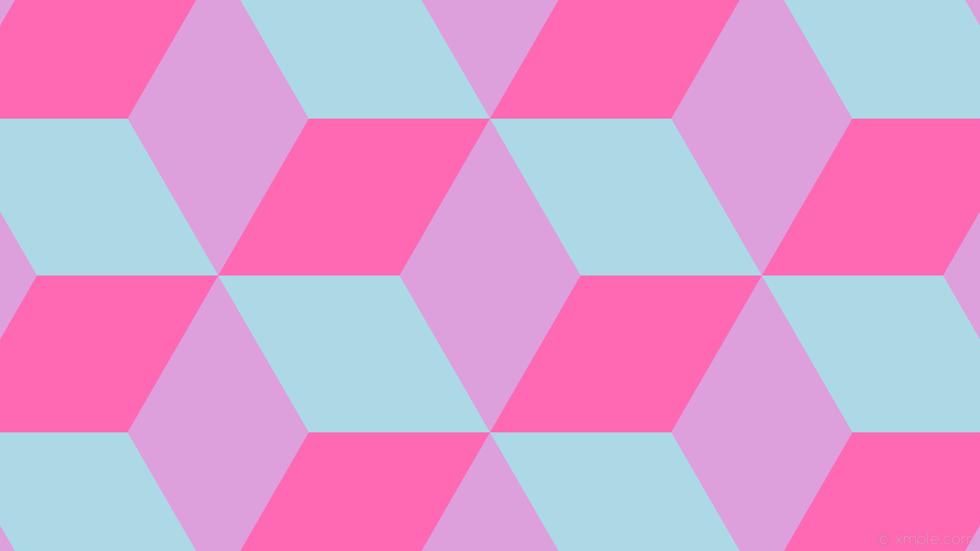 1920x1080 wallpaper pink purple blue 3d cubes plum hot pink light blue #dda0dd  #ff69b4 #