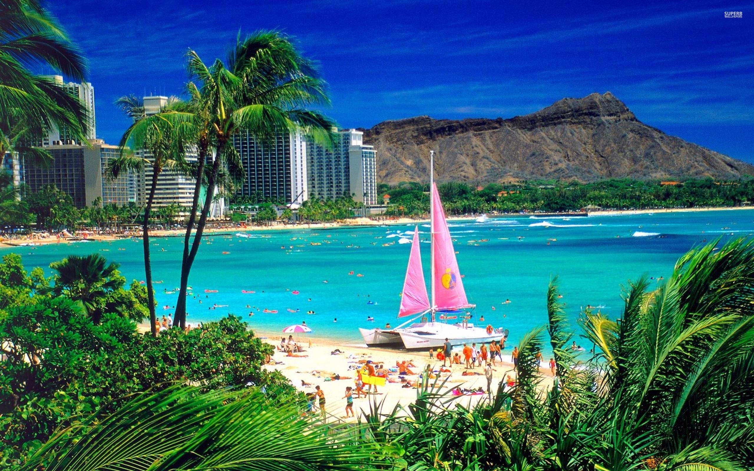 2560x1600 Beach on Hawaii Wallpapers