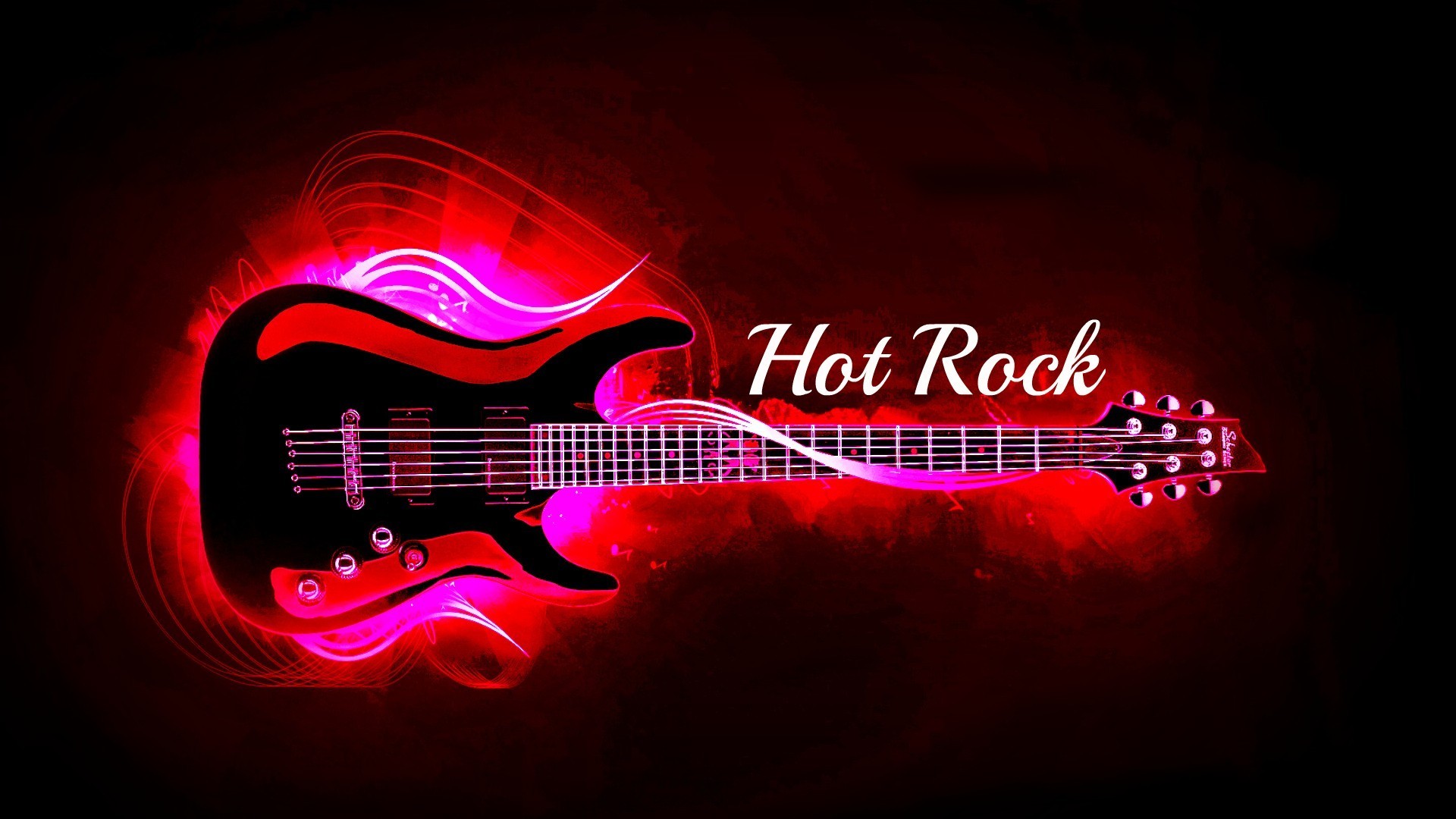 1920x1080 Hot rock guitar wallpaper