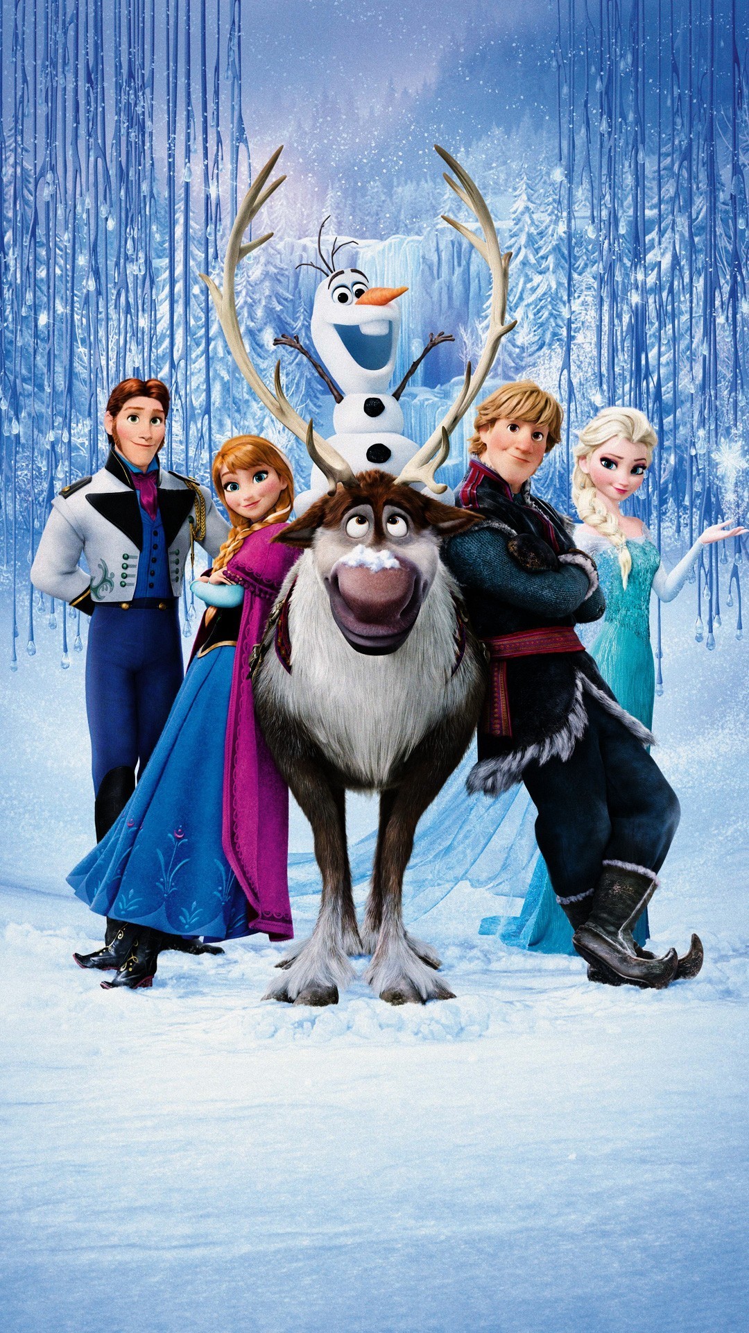 1080x1920 disney wallpapers for mobile frozen hd