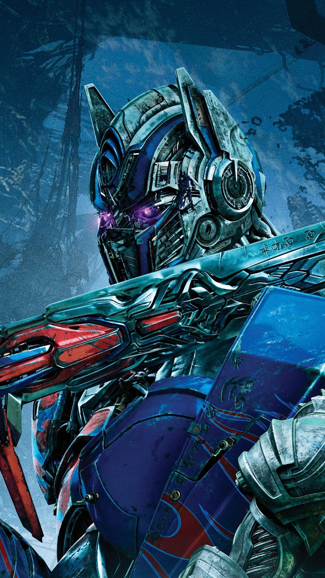 1080x1920 Optimus Prime, Transformers: The Last Knight, Sword