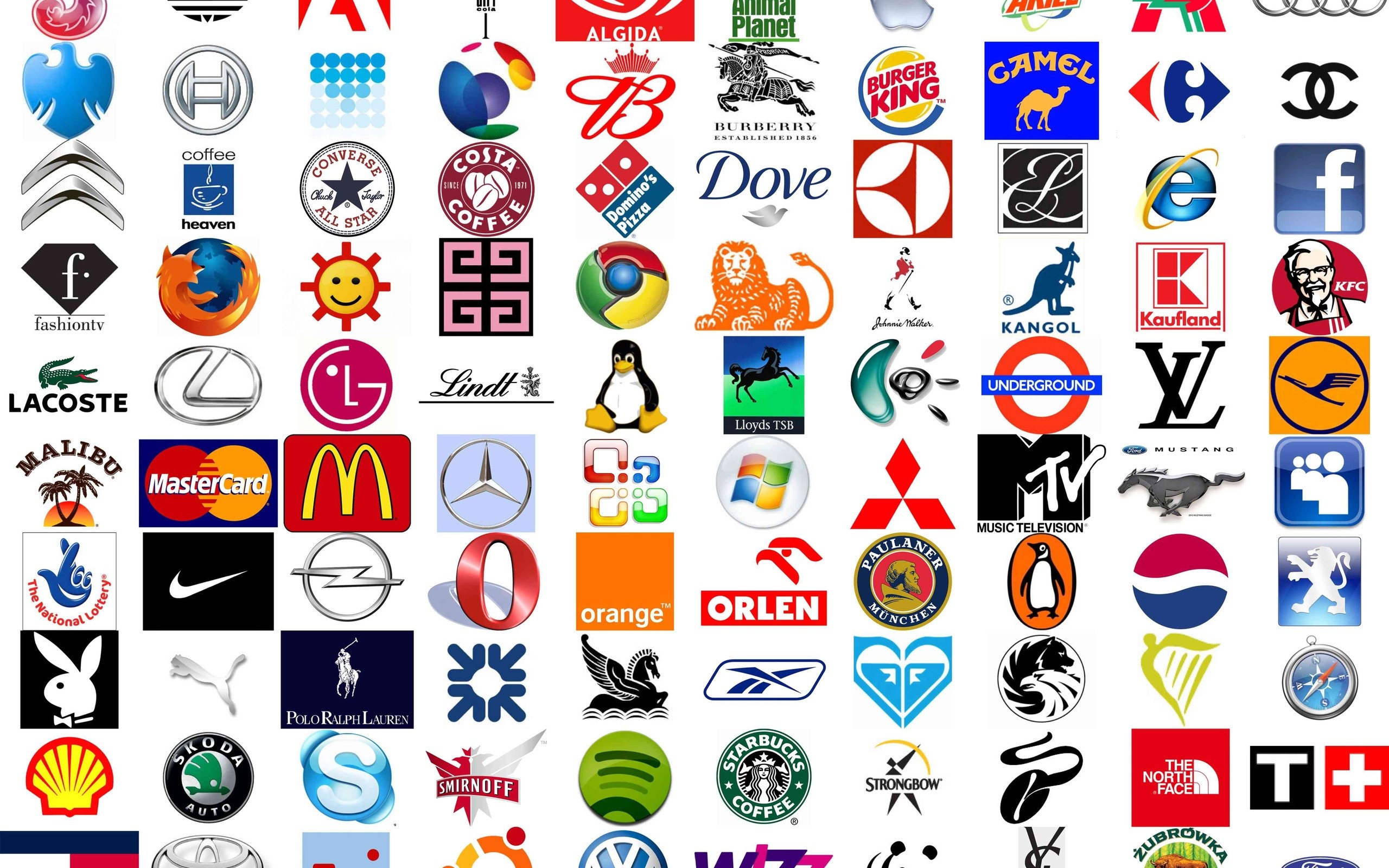 2560x1600  Brands Logos Famous Logos Wallpapers and 