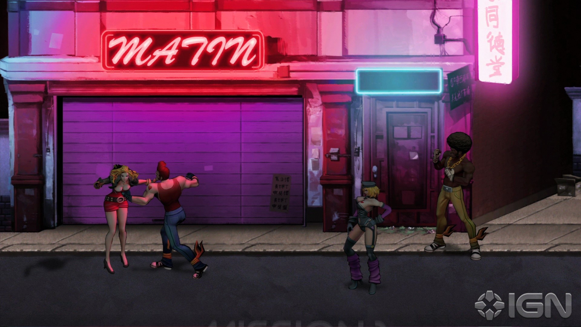 1920x1080 Games Movies Music Anime: Wayforward reveals Double Dragon Neon for PSN and  Xbox Live Arcade