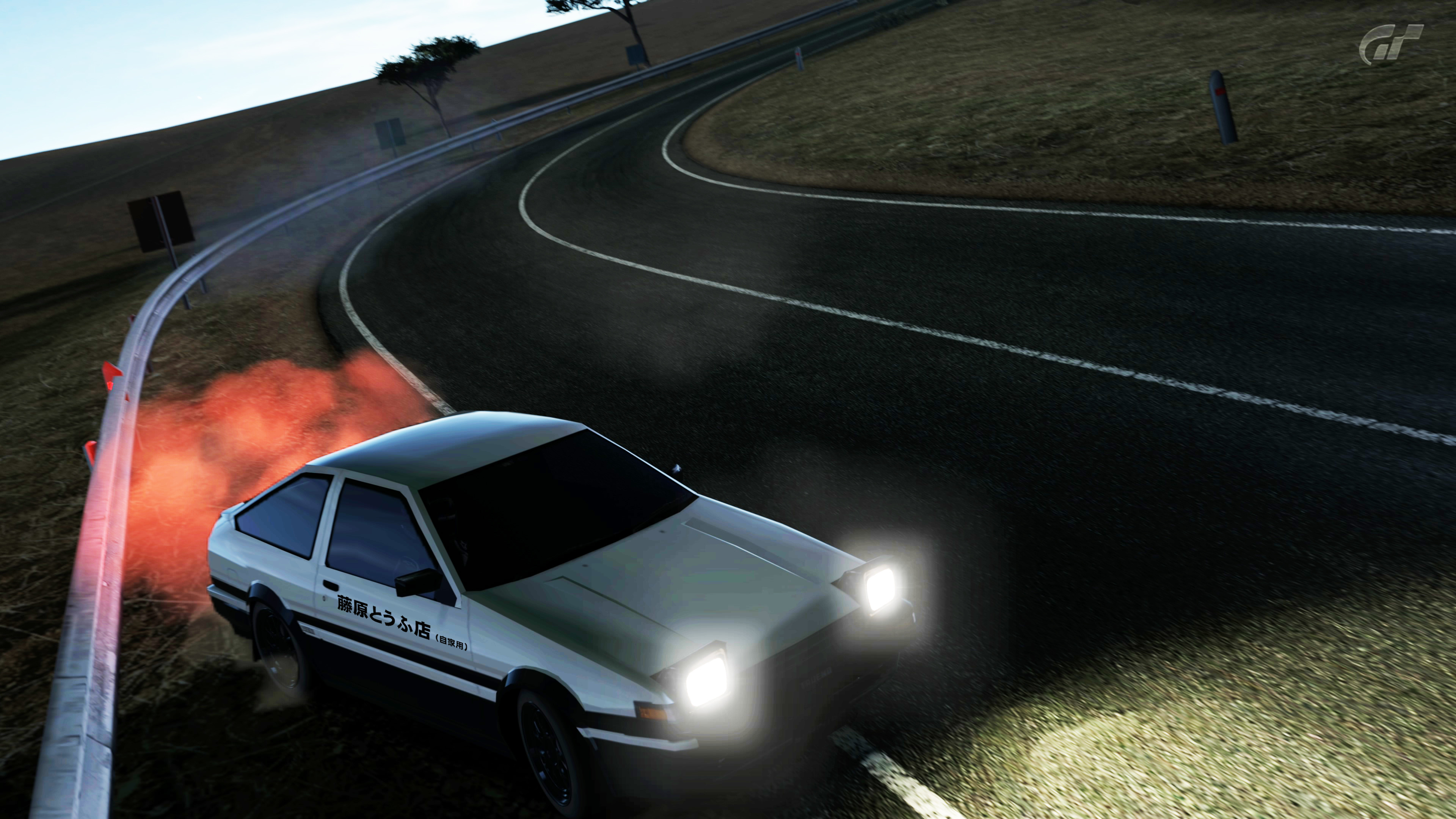 3840x2160 AE86 Initial D style by IronCock AE86 Initial D style by IronCock
