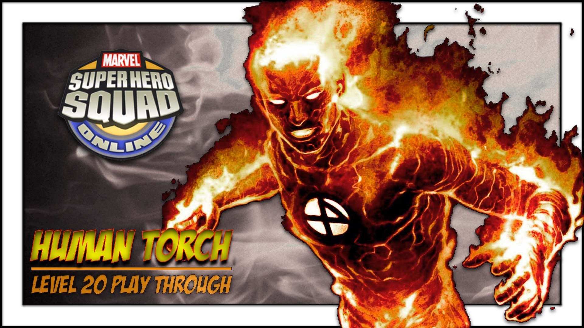 1920x1080 Human Torch Level 20 Play Through - Marvel Super Hero Squad Online