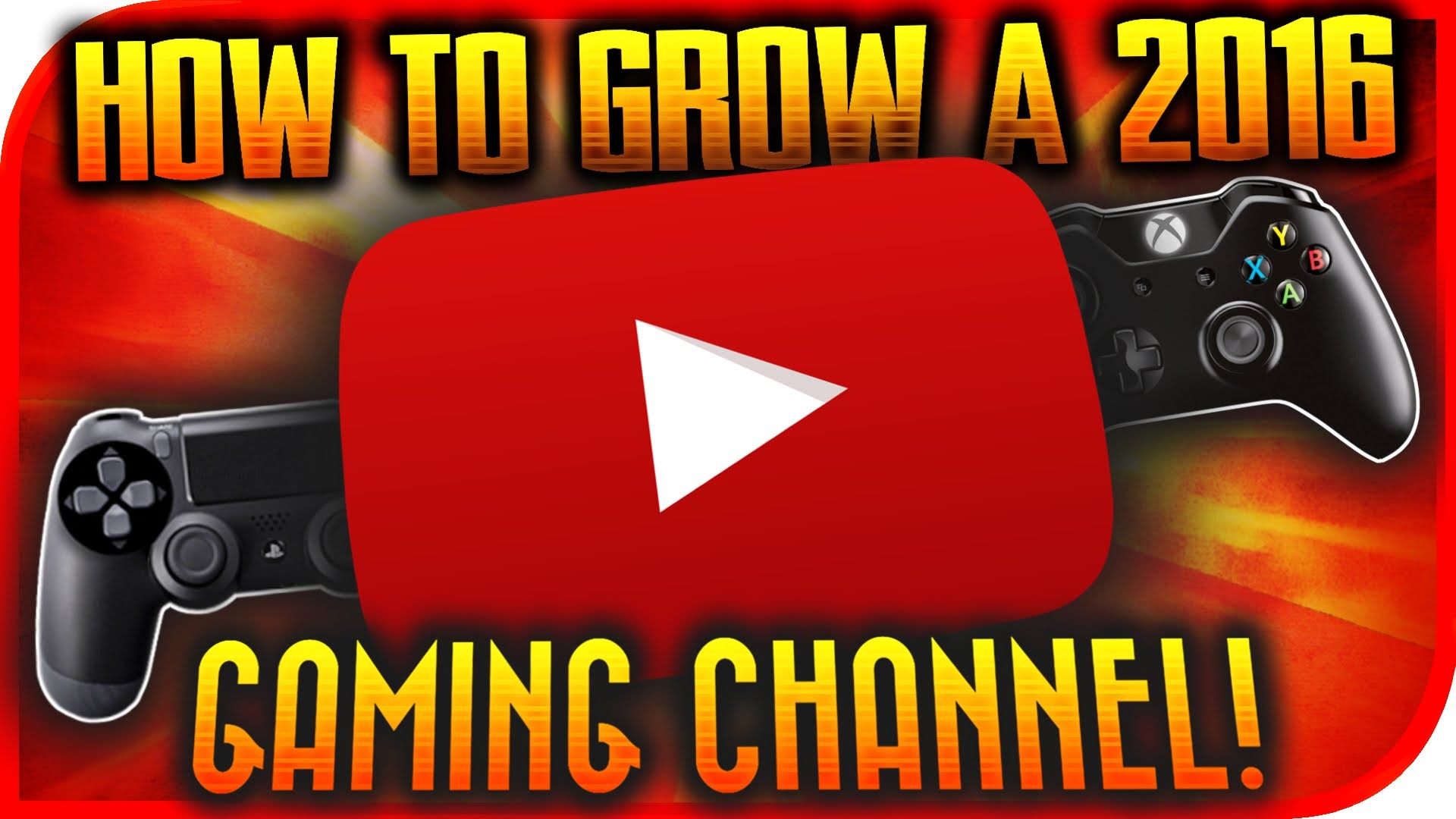 1920x1080 How To Start & Grow YOUR Gaming YouTube Channel In 2017! "GET 1000 SUBS  FAST" YT Tips & Tricks 2017! - YouTube