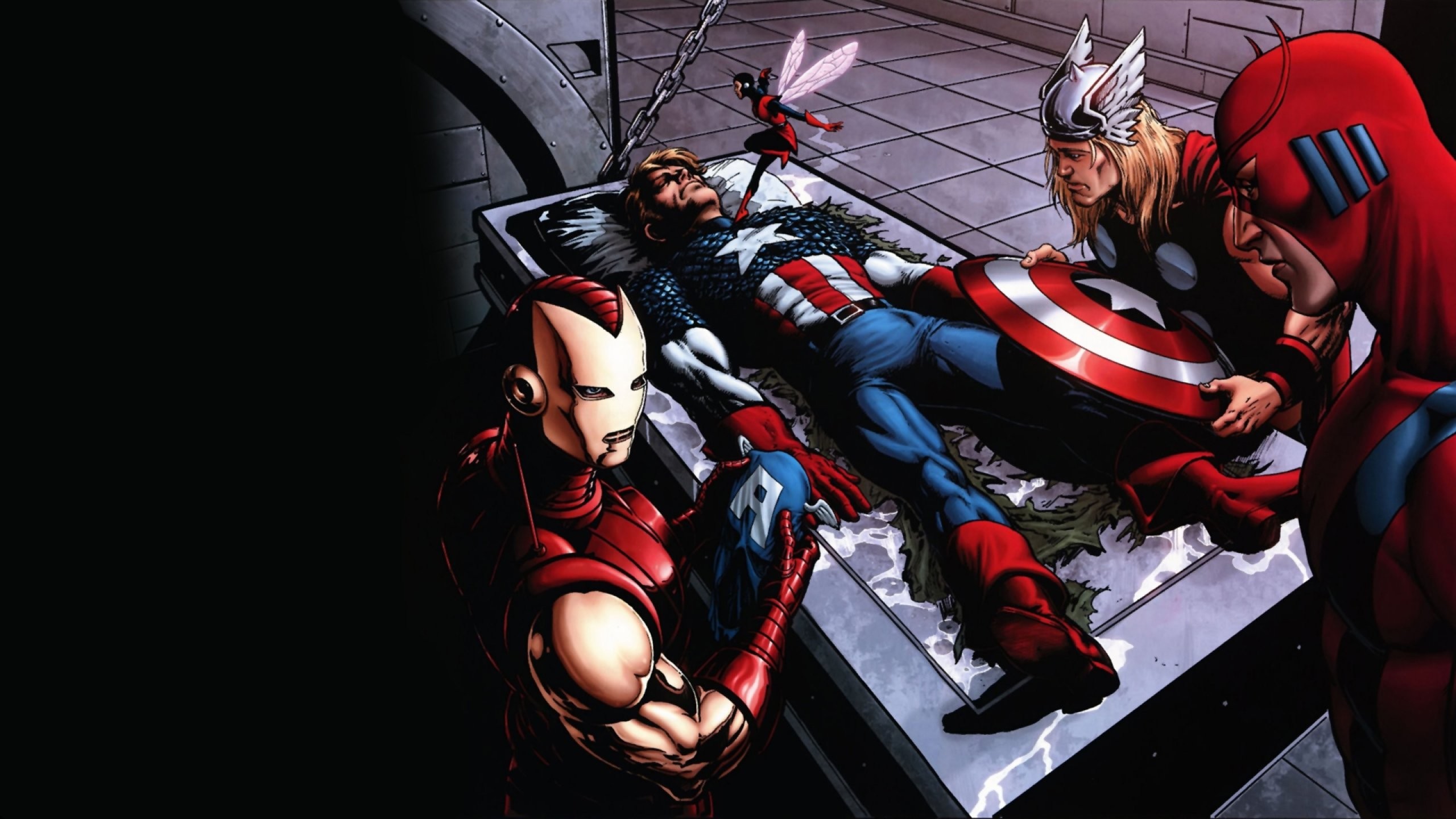 2560x1440 Captain America Marvel 889070