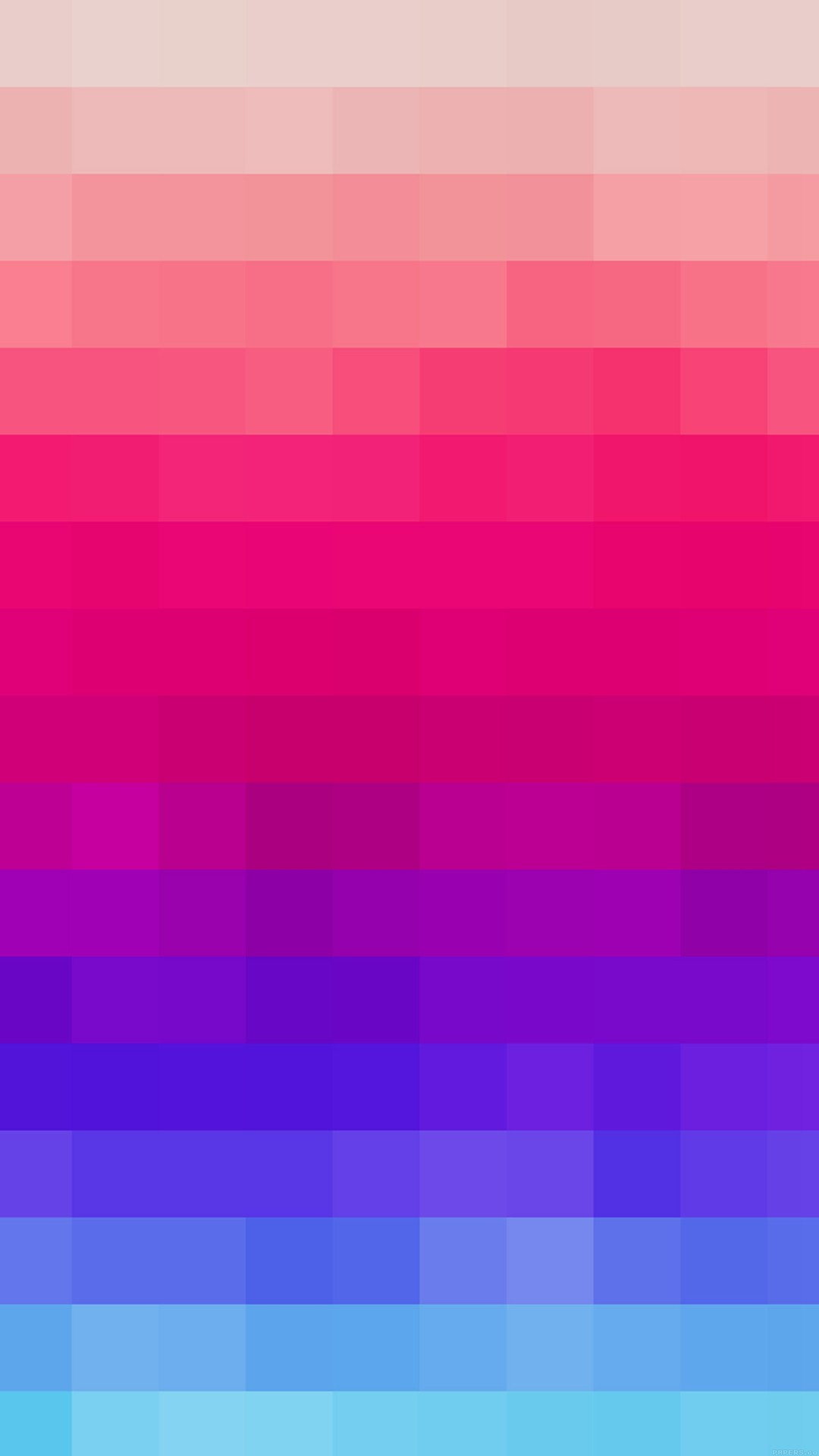 1080x1920 Rainbow Blue Mosaic Color Pattern iPhone 6 wallpaper
