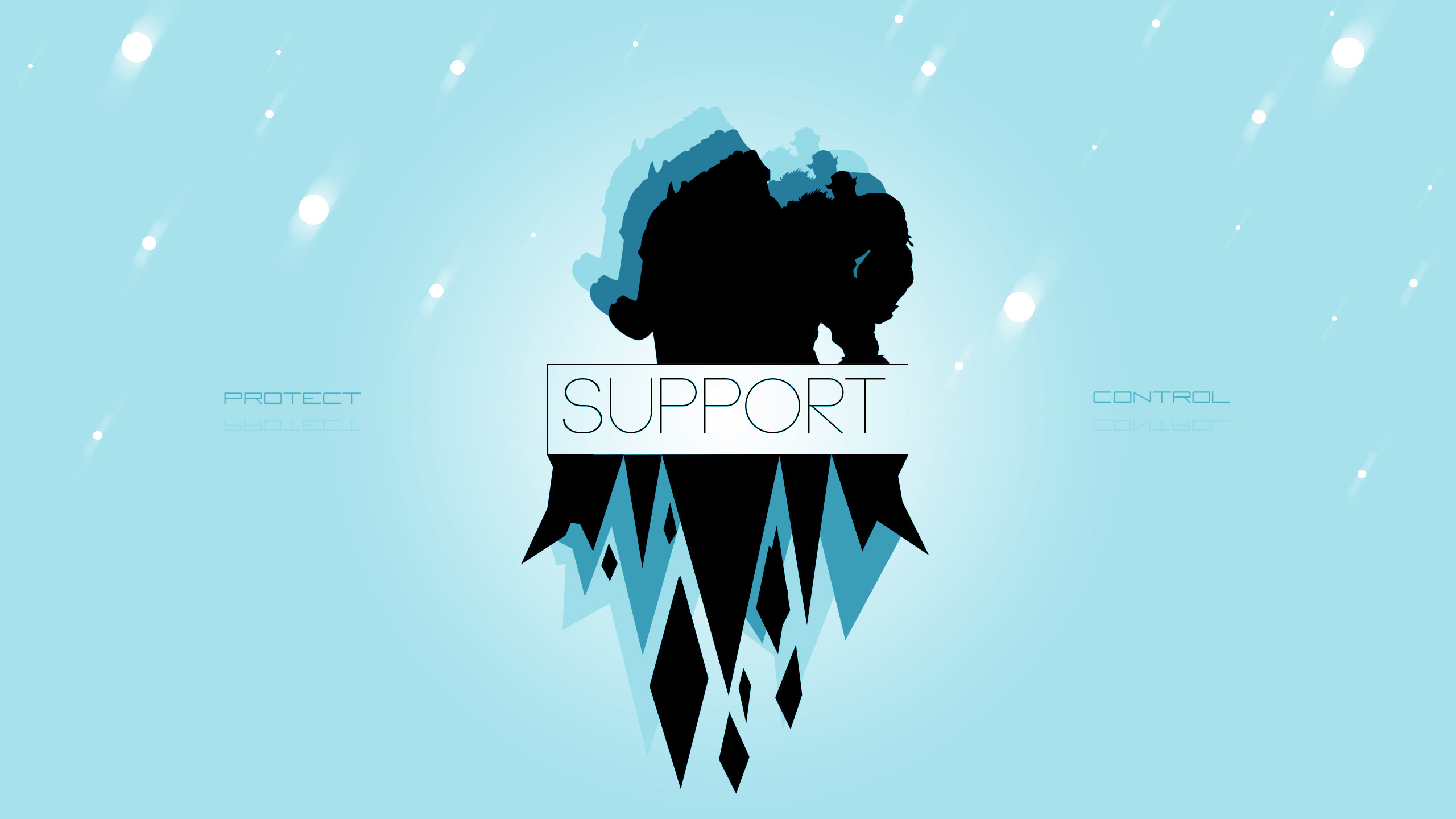 2560x1440 Support by Aynoe (2) HD Wallpaper Fan Art Artwork League of Legends lol