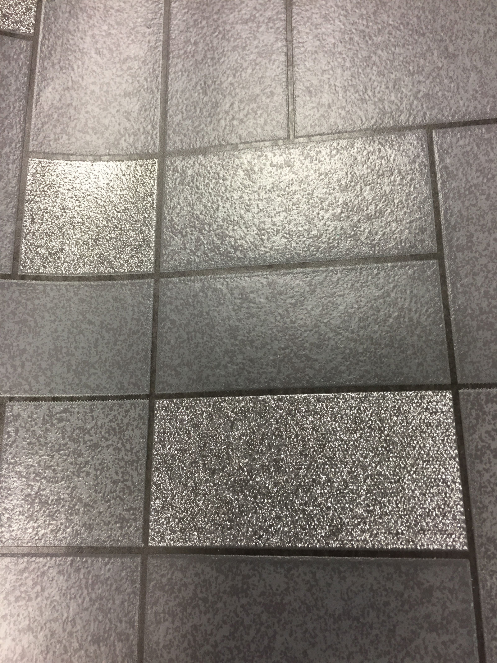 1600x2133 Glitter Tile Wallpaper Sparkle Washable Vinyl Kitchen Bathroom Black Silver