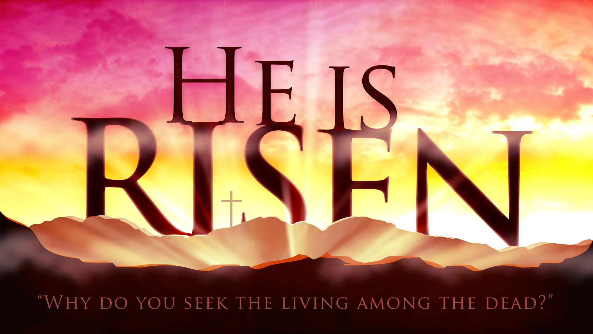 He Has Risen Images 2024 - Sonny Elianora