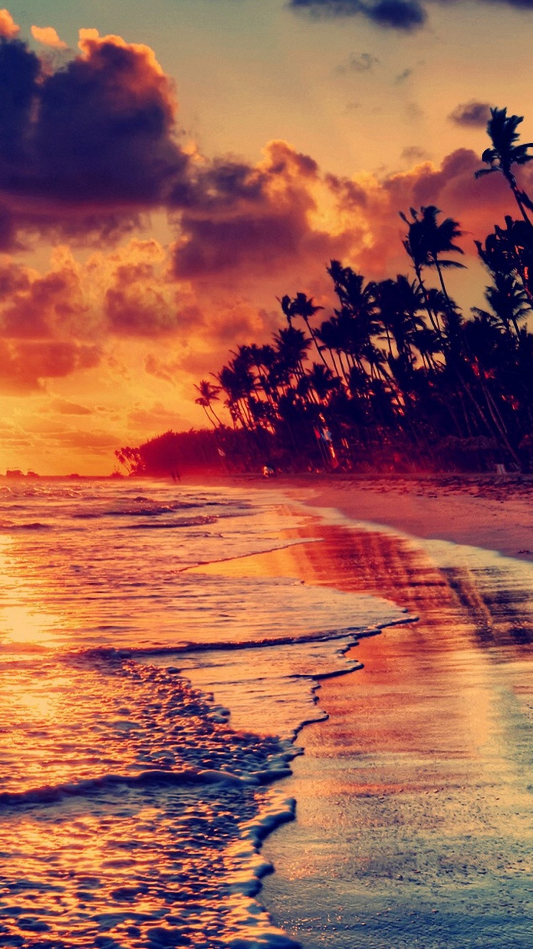1080x1920 Pretty Sea Beach Iphone Wallpaper.