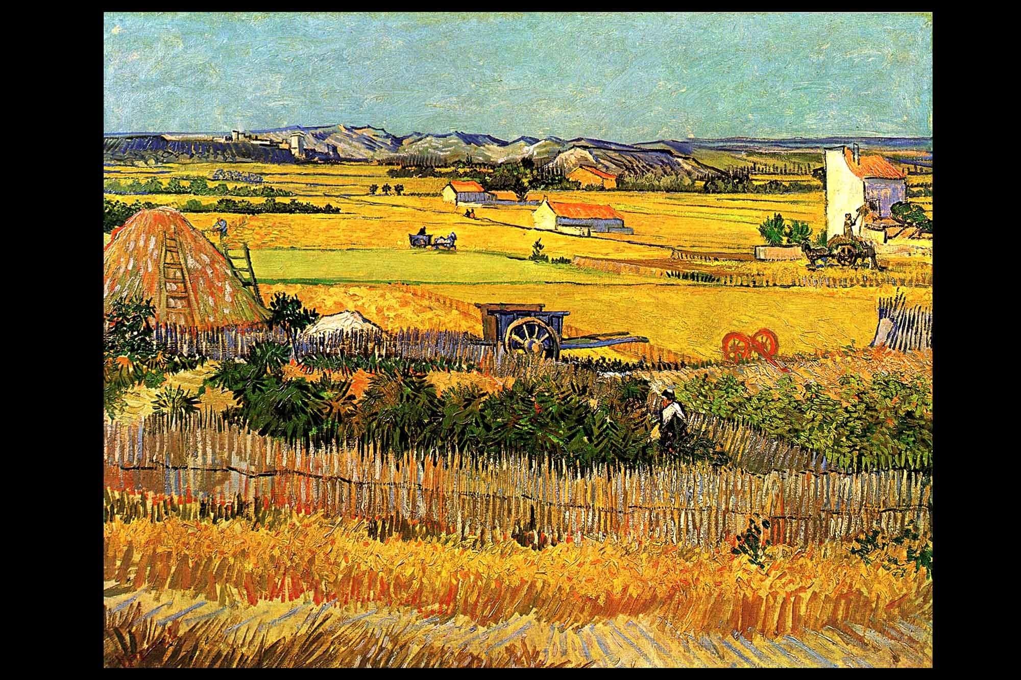2000x1333 Harvest at la Crau Â© Public Domain Wikiart