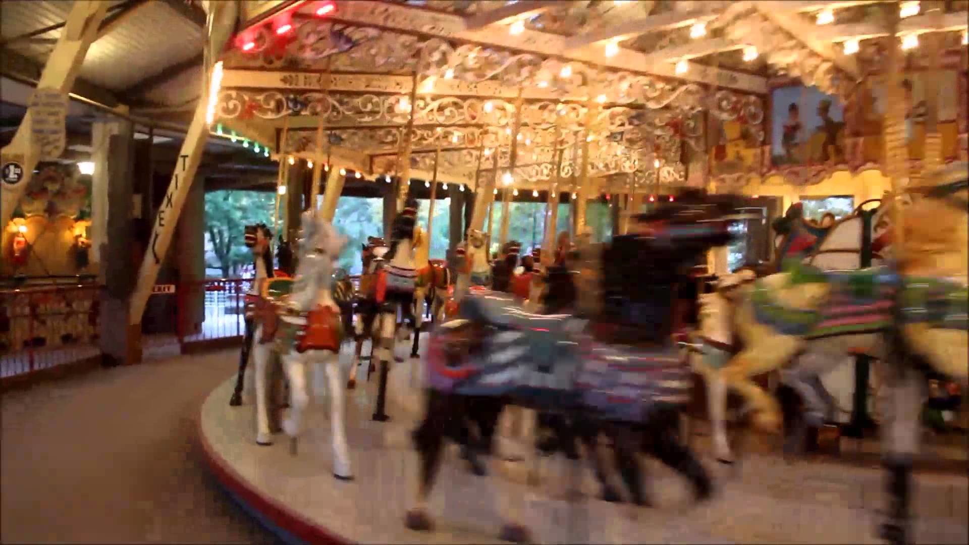 1920x1080 Trenten on the Merry Go Round at Knoebels October 10th 2014