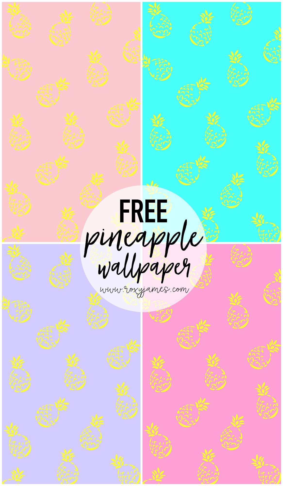 1166x2000 FREE Pineapple Wallpaper