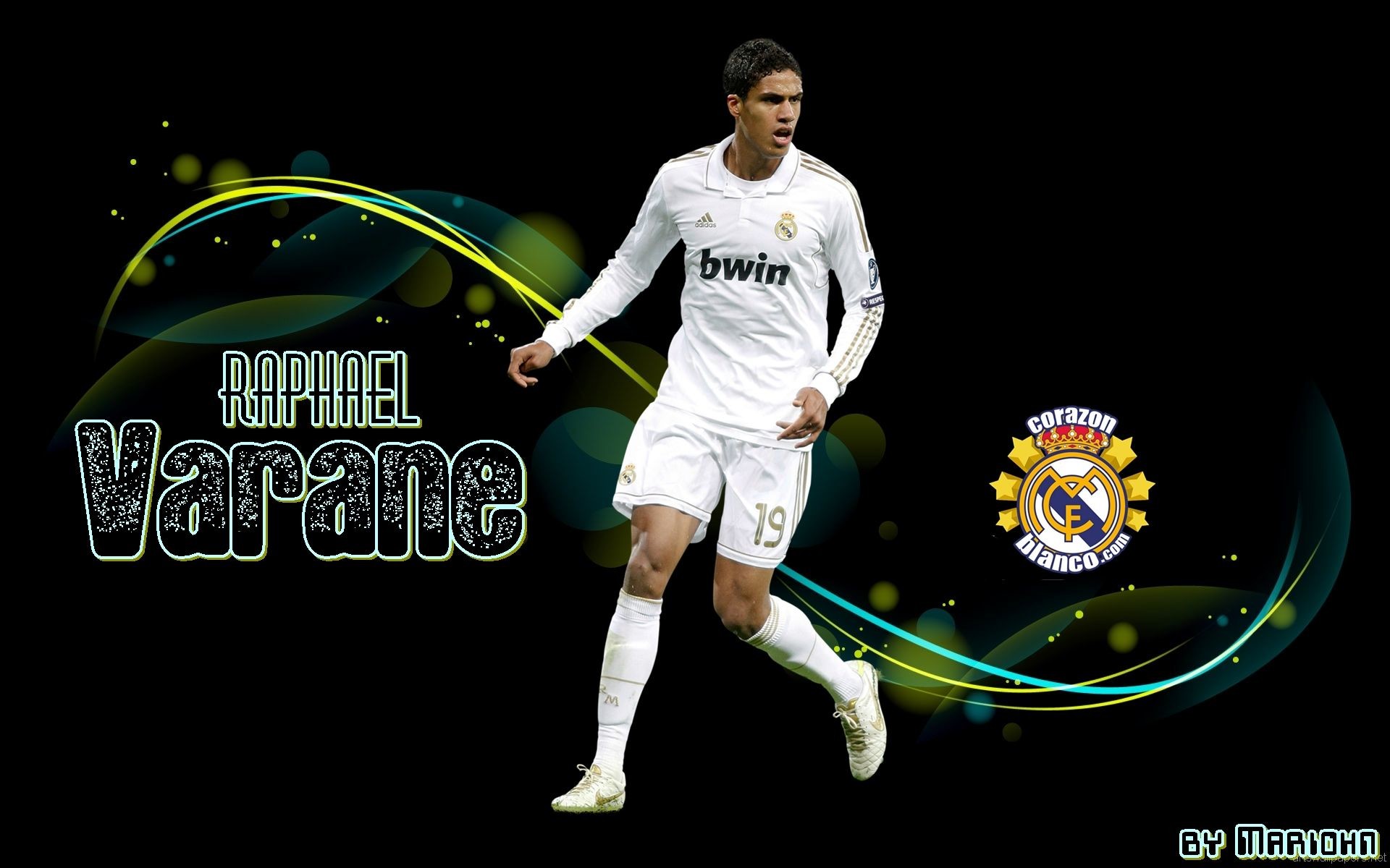 1920x1200 RaphaÃ«l Varane is a French professional footballer who plays as a centre  back for Spanish club Real Madrid and the France national team