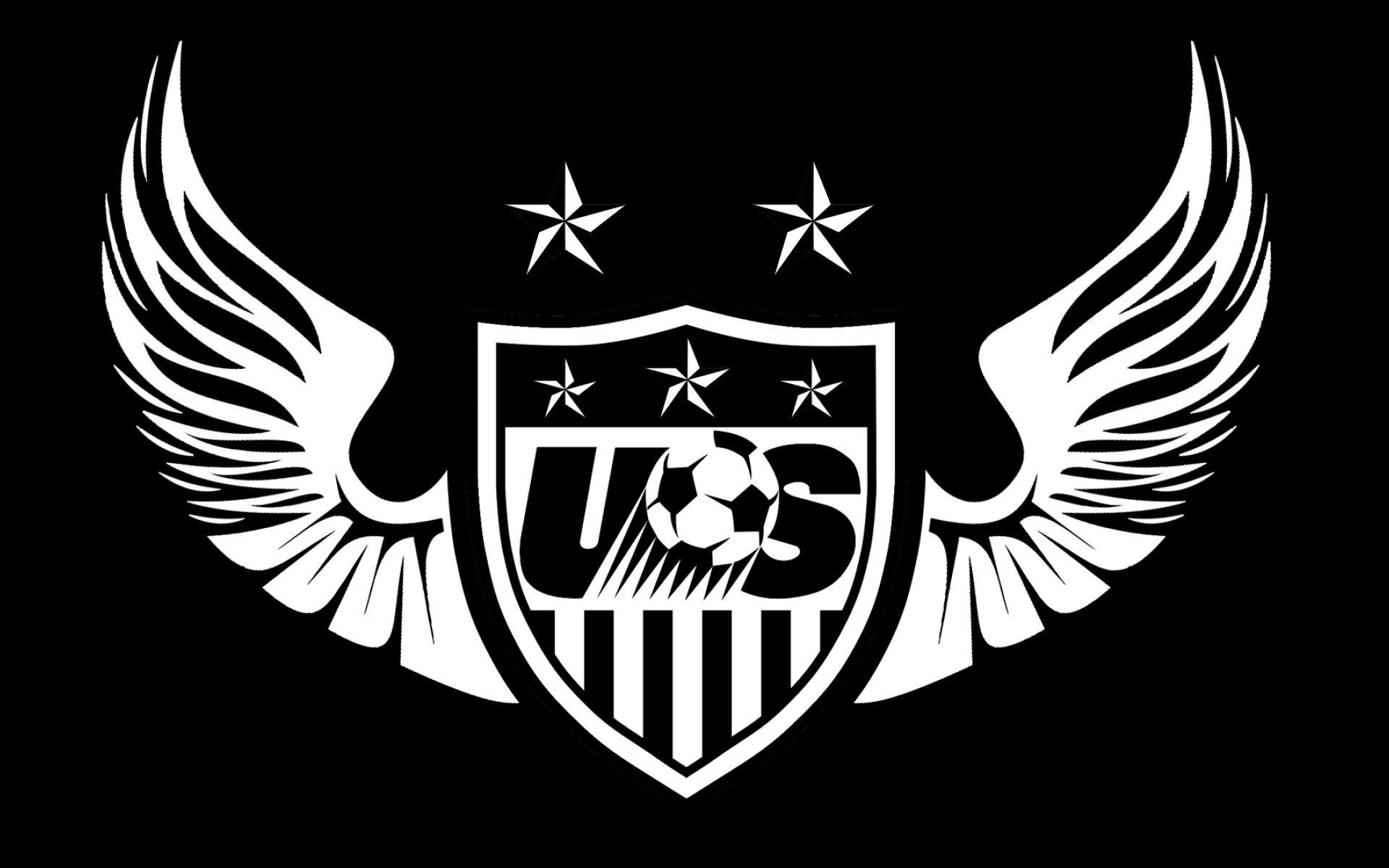 1920x1200 USA Soccer Logo