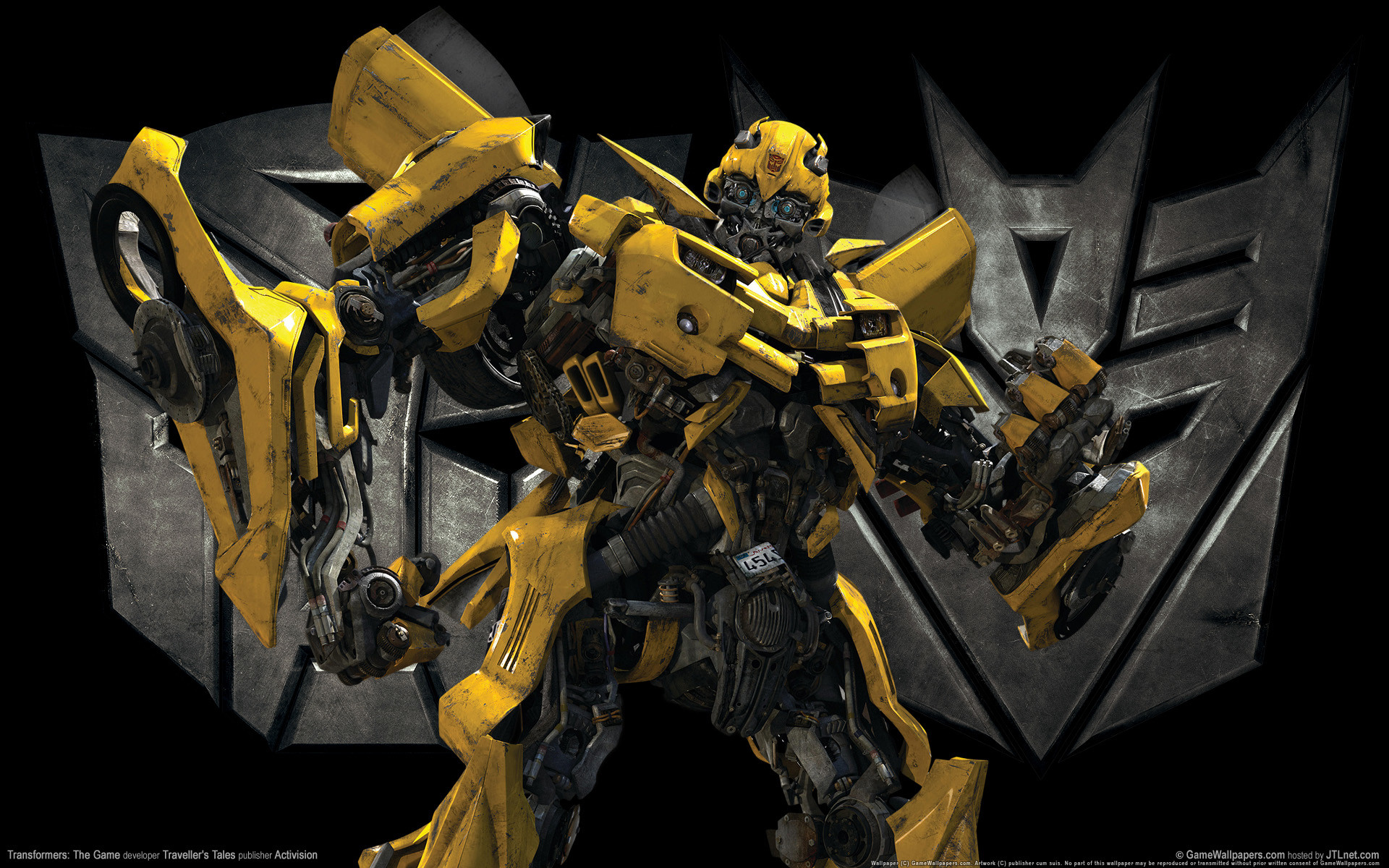 1920x1200 Bumblebee Transformers wallpaper Solitary Wasp It's a Hog
