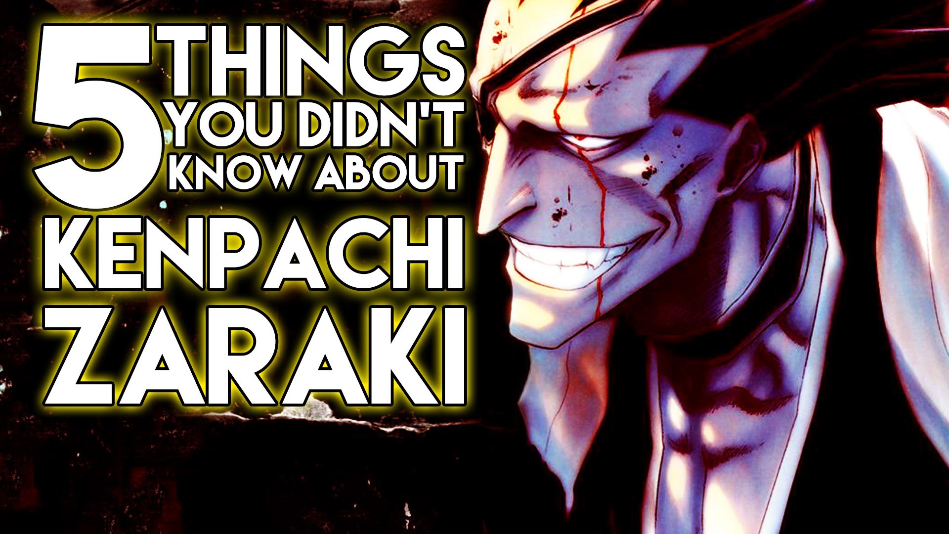 1920x1080 5 Things You Probably Didn't Know About Kenpachi Zaraki (5 Facts) | Bleach  | The Week Of 5's #1 - YouTube