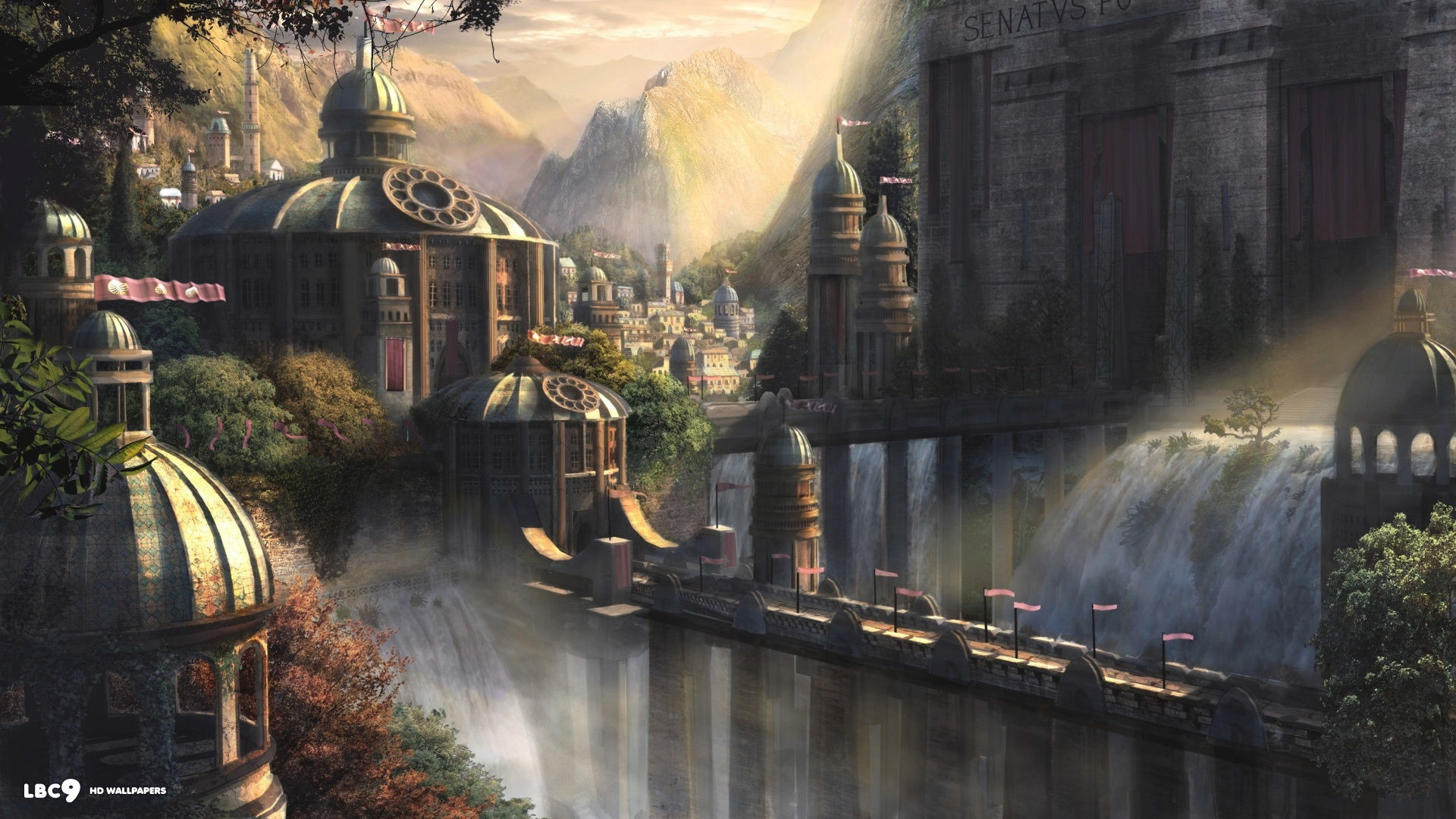 1920x1080 Fantasy Mountain Castles Wallpaper 2014 HD | I HD Images | Fantasy Book  Inspiration | Pinterest | Castles, Fantasy landscape and RPG