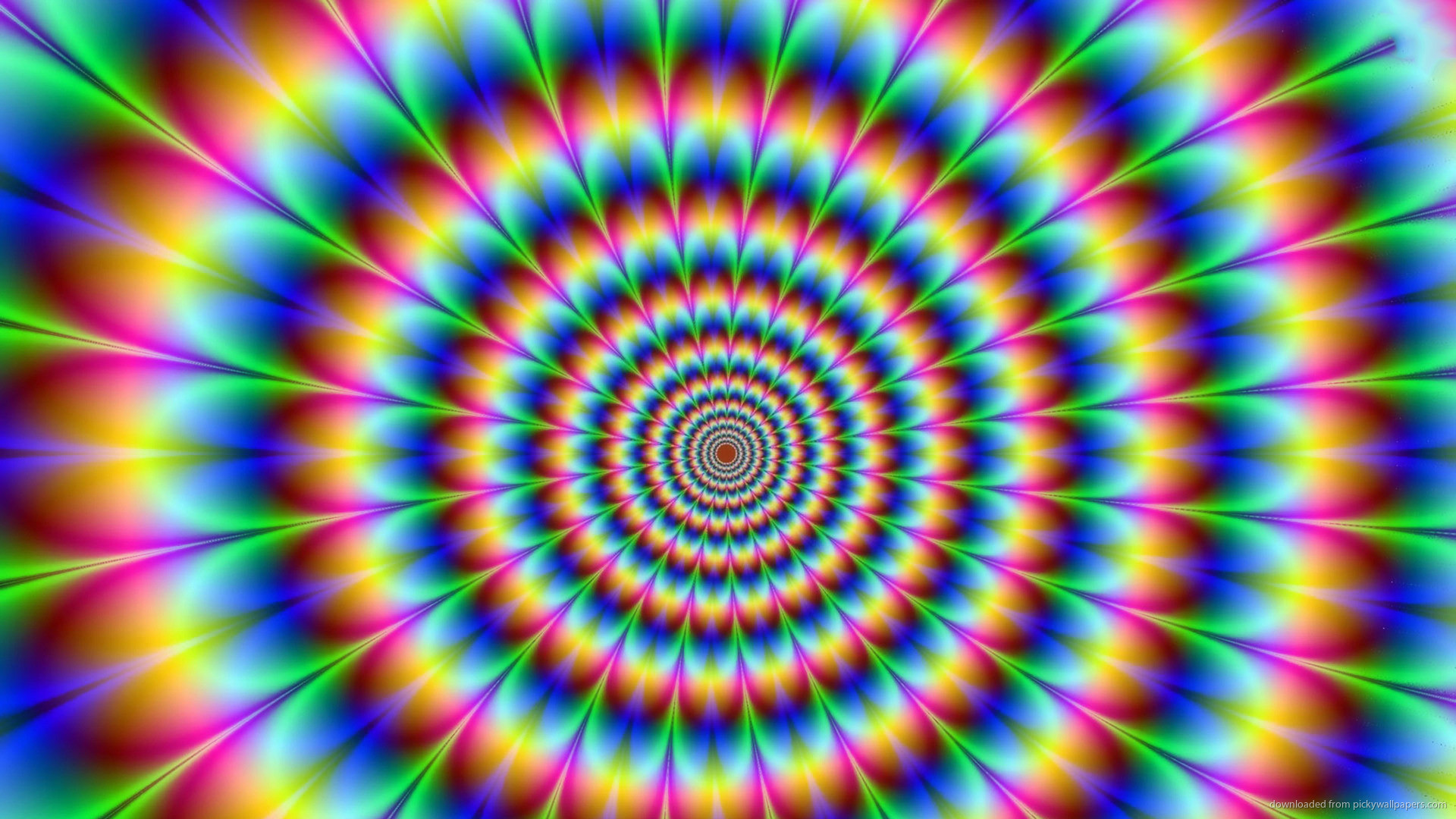 1920x1080 Colorful Optical Illusion Widescreen Wallpaper picture