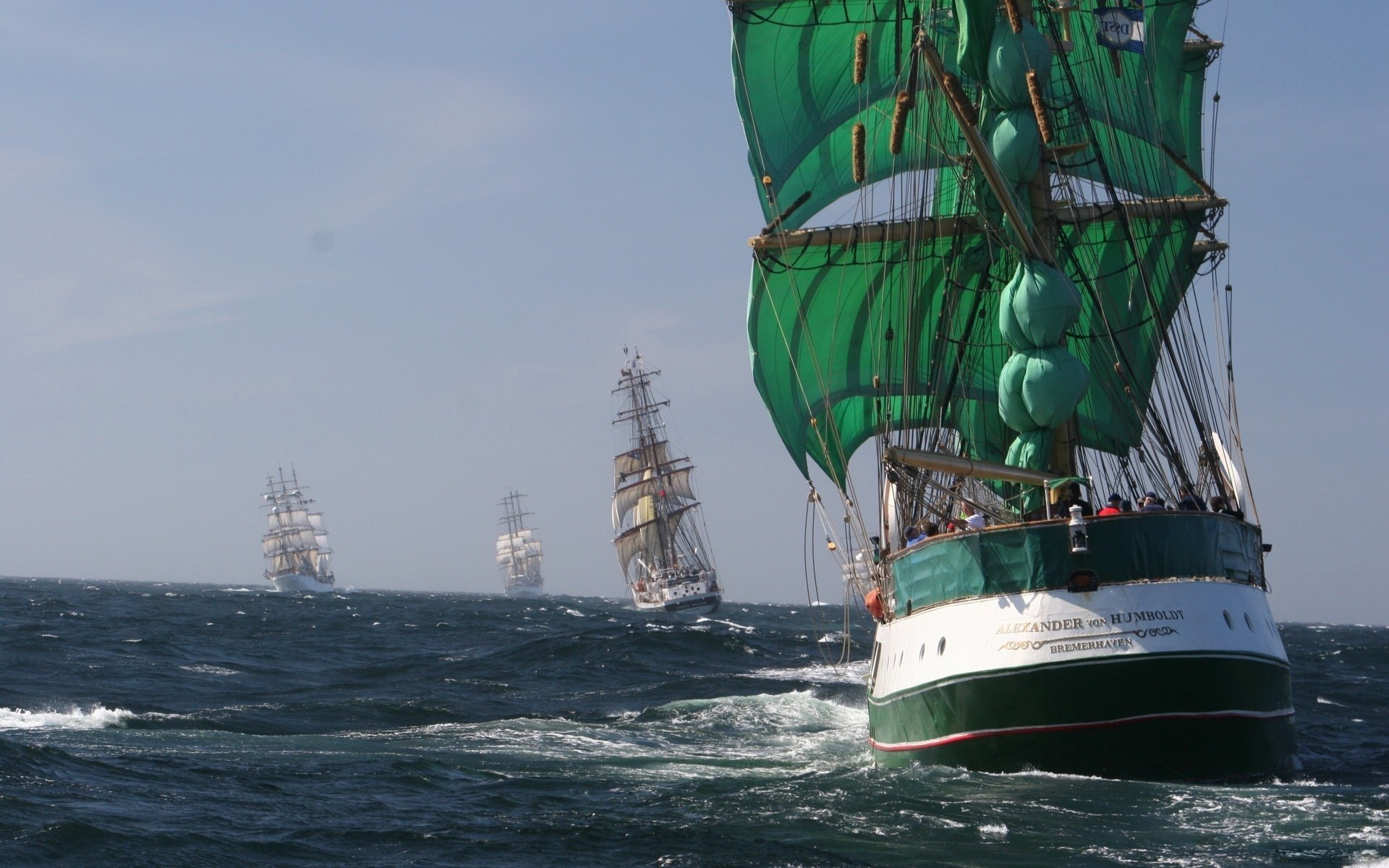 1920x1200 Download Tall Ships' Races wallpaper ()