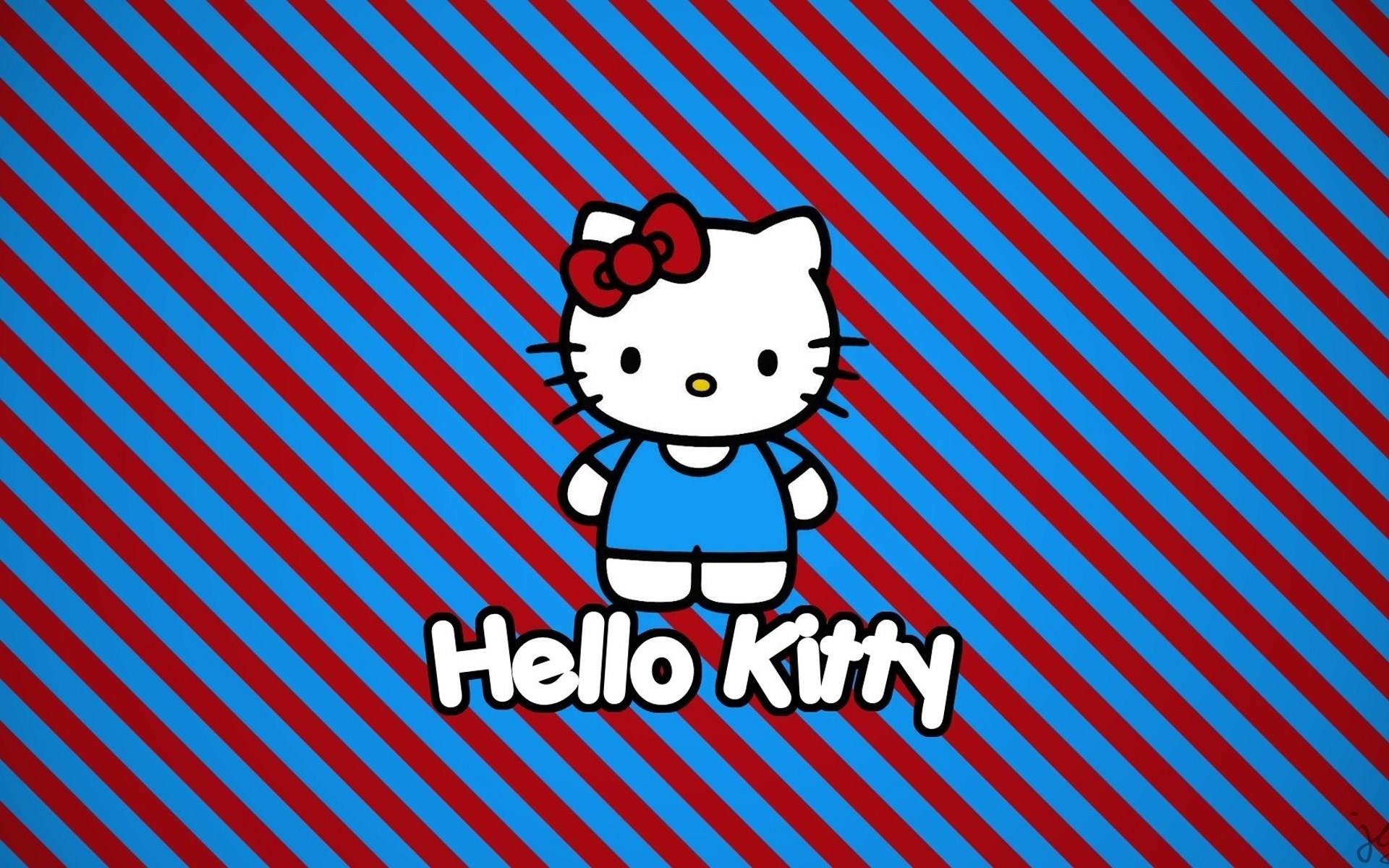 Blue Hello Kitty Wallpaper  Download to your mobile from PHONEKY