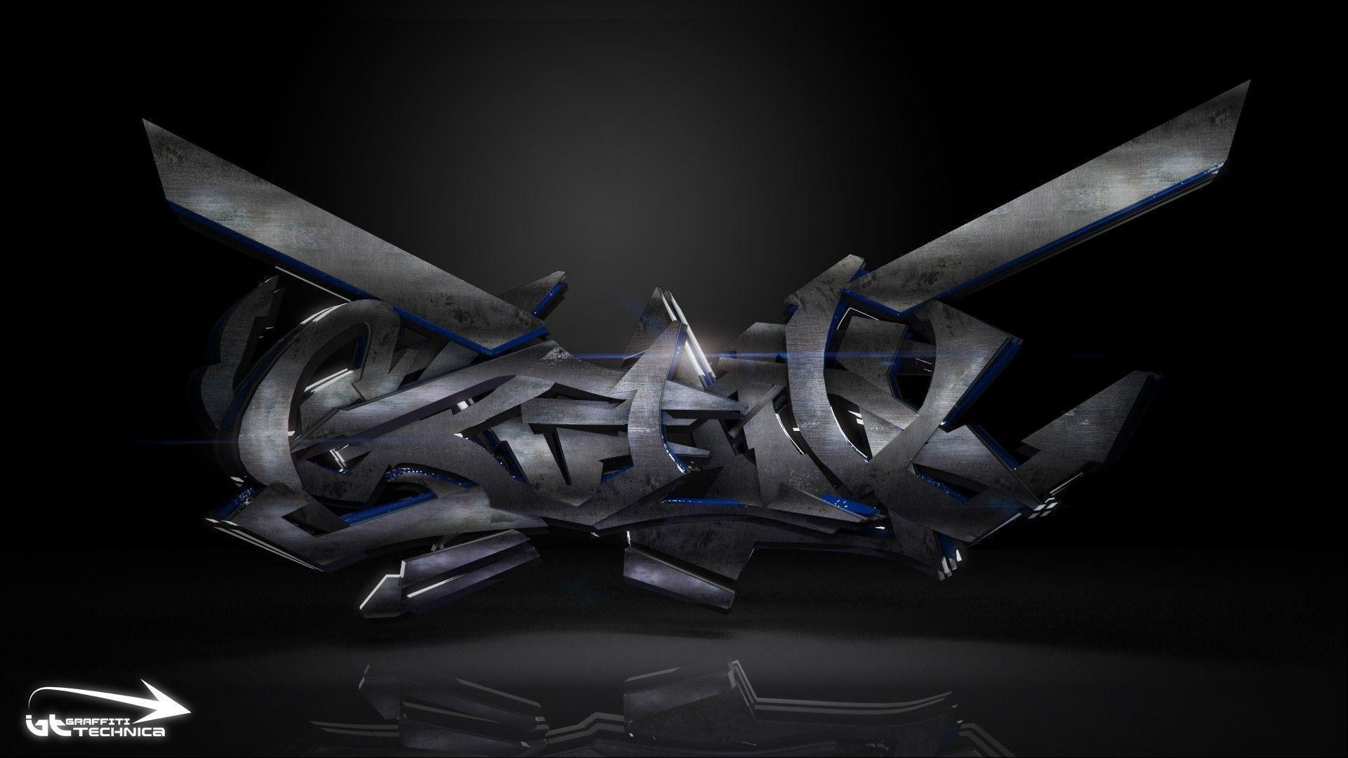 1920x1080 Wallpapers For > 3d Graffiti Wallpapers