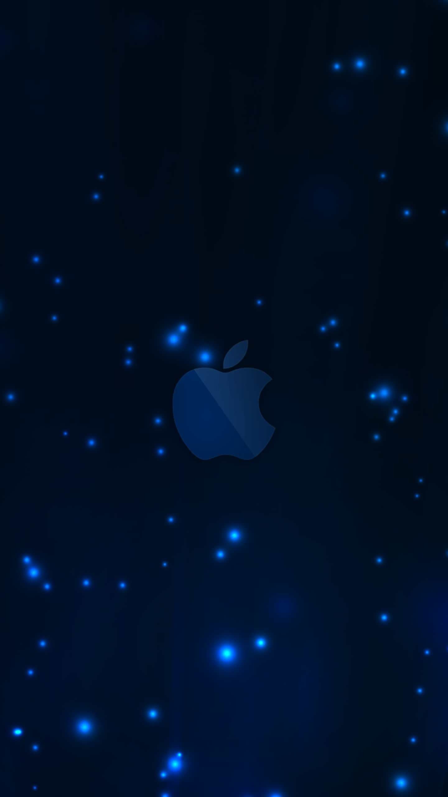1440x2560 Apple blue Android SmartPhone Wallpaper