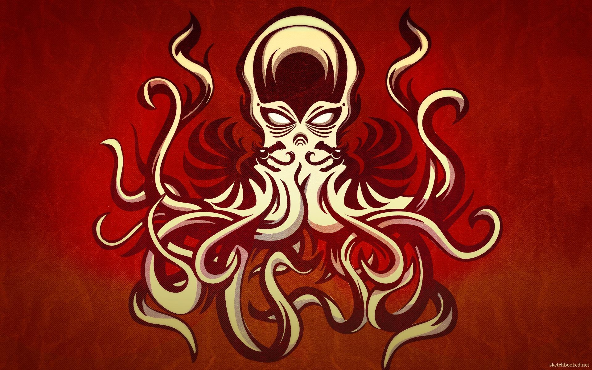 1920x1200 HP Lovecraft, Cthulhu, artwork :: Wallpapers