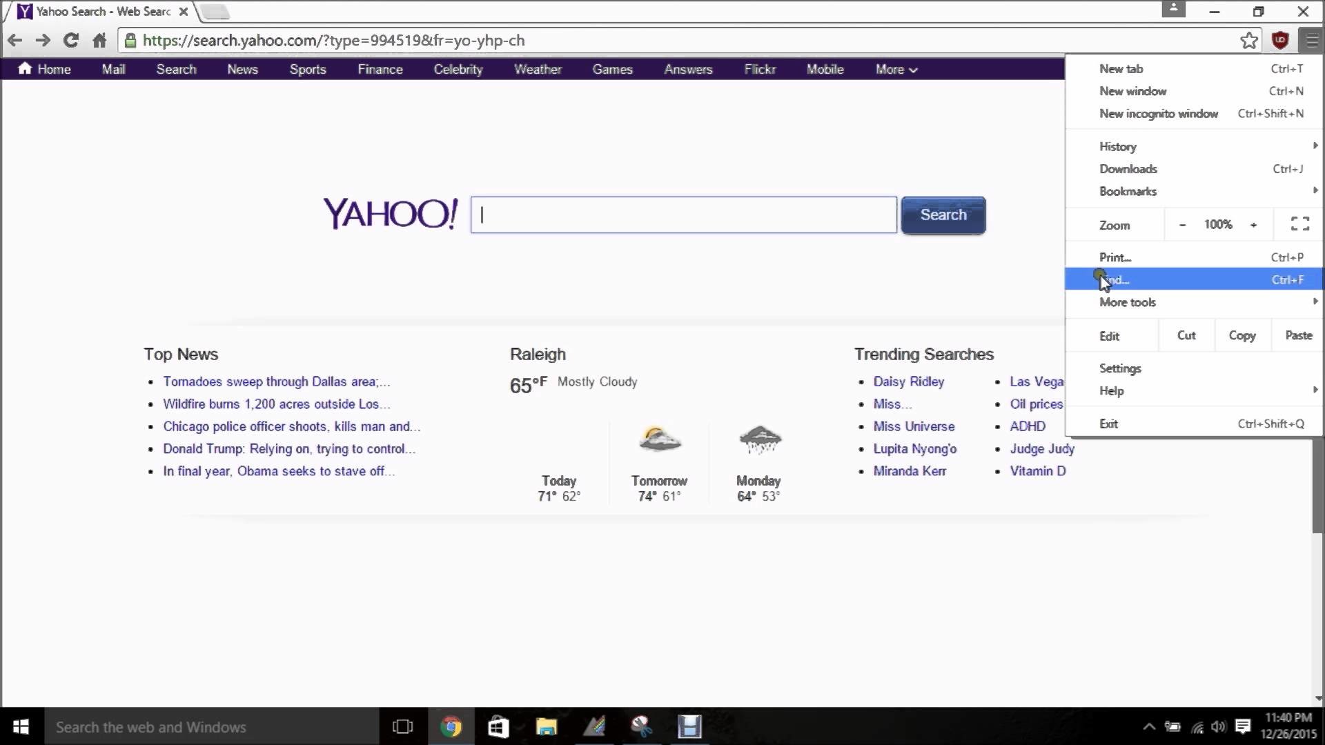 1920x1080 How to Change Yahoo Homepage to Google in Chrome