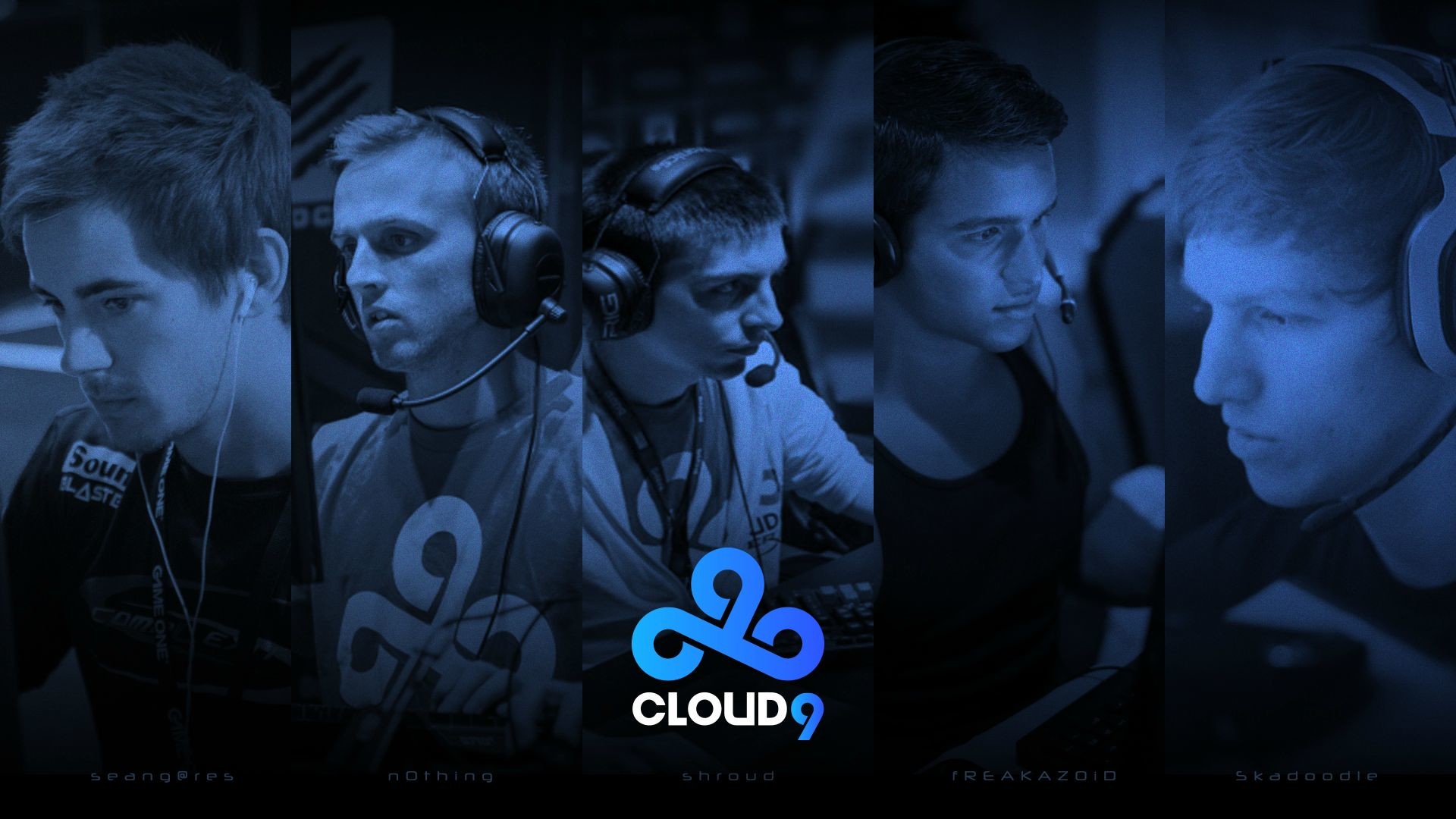 1920x1080 UGCCloud9 Wallpaper featuring the new lineup [2015] [] ...