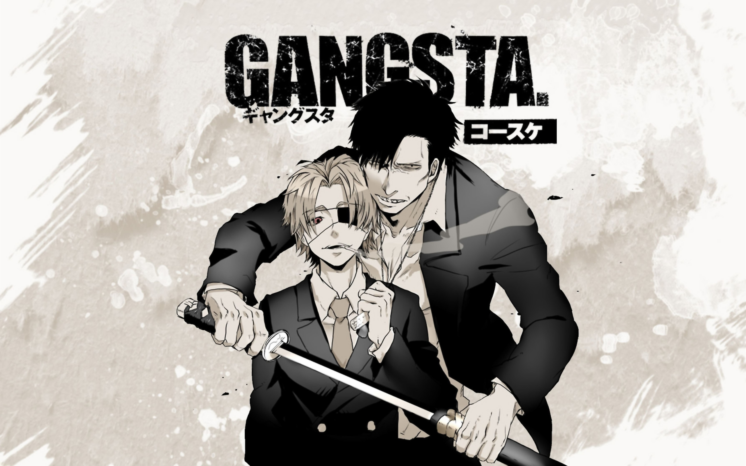 2600x1625 Anime - Gangsta. Worick Arcangelo Nicolas Brown Wallpaper