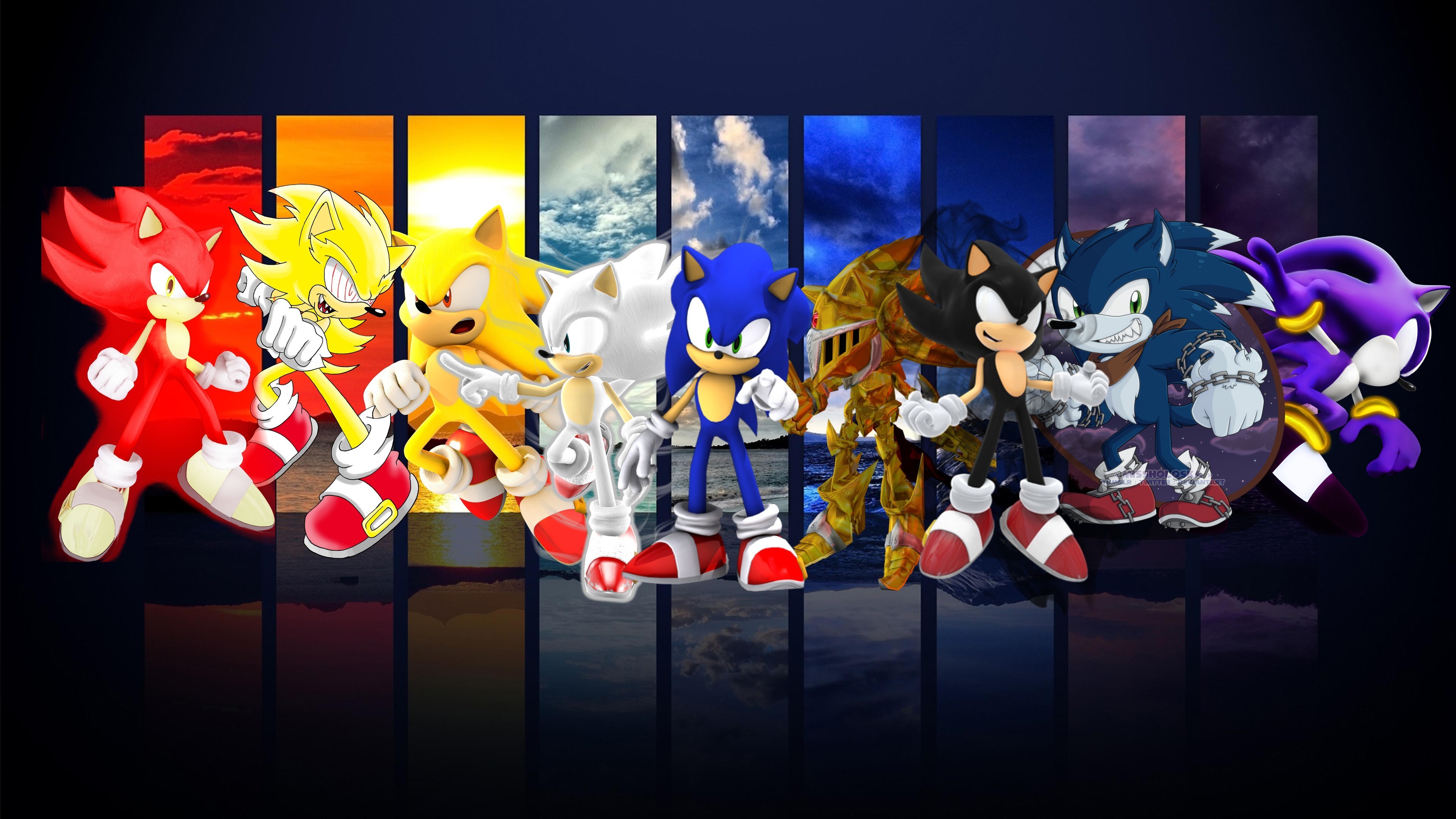 3840x2160 ... Sonic the Hedgehog HD Wallpaper 