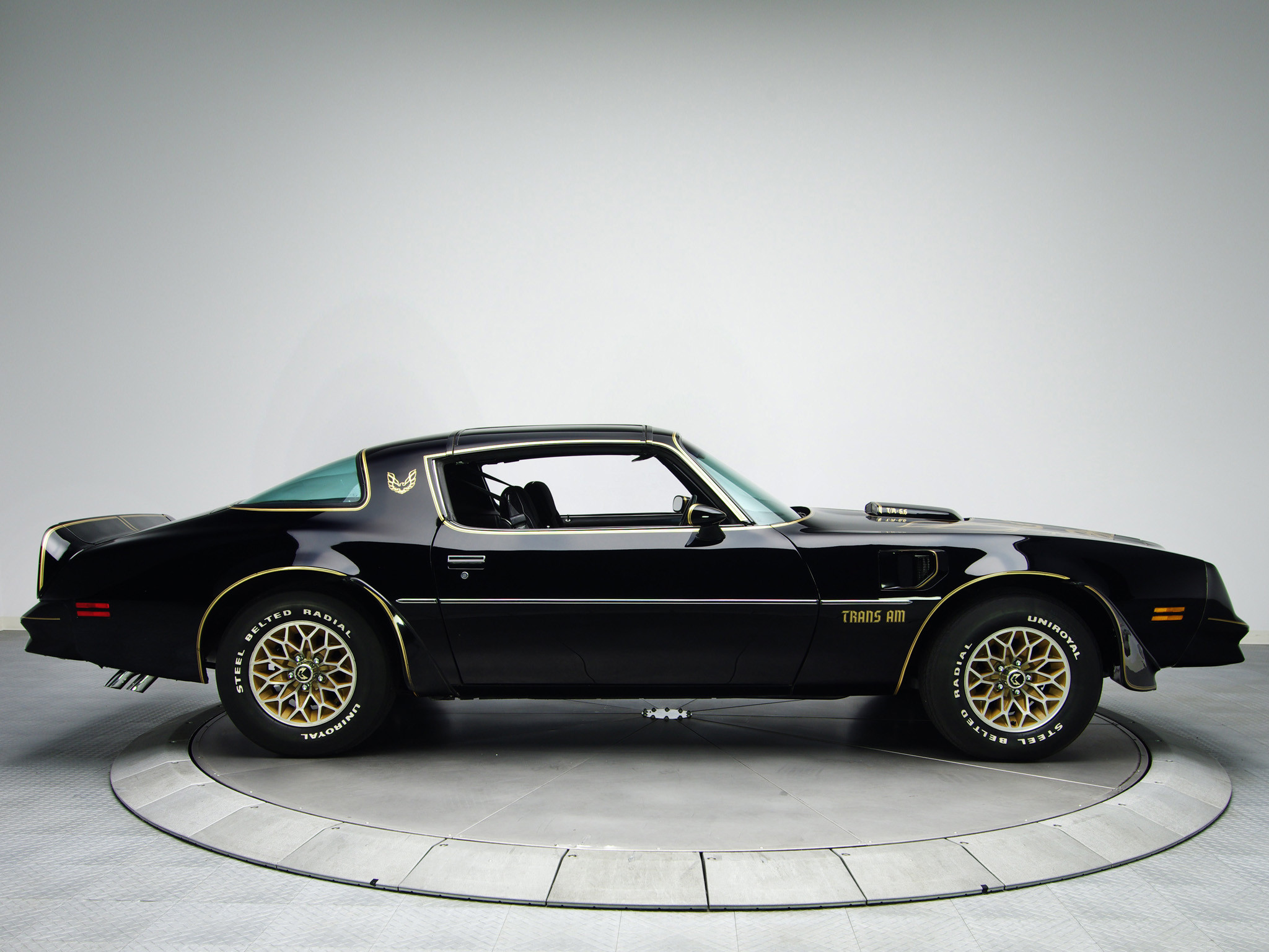 2048x1536 1978 Pontiac Trans Am Black S/E / Special Edition (black paint with gold