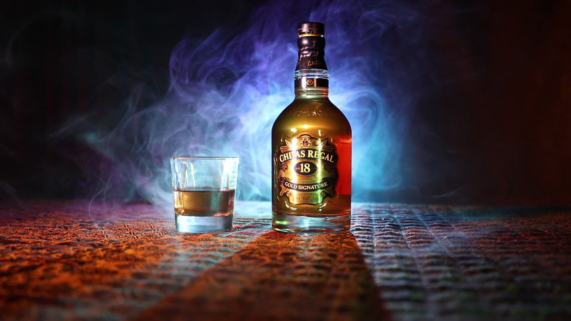 1920x1080 BAKU, AZERBAIJAN – MARCH 25, 2018: Blended from whiskies matured for at  least 18 years, Chivas Regal 18 Gold Signature is a blended Scotch whisky  produced ...