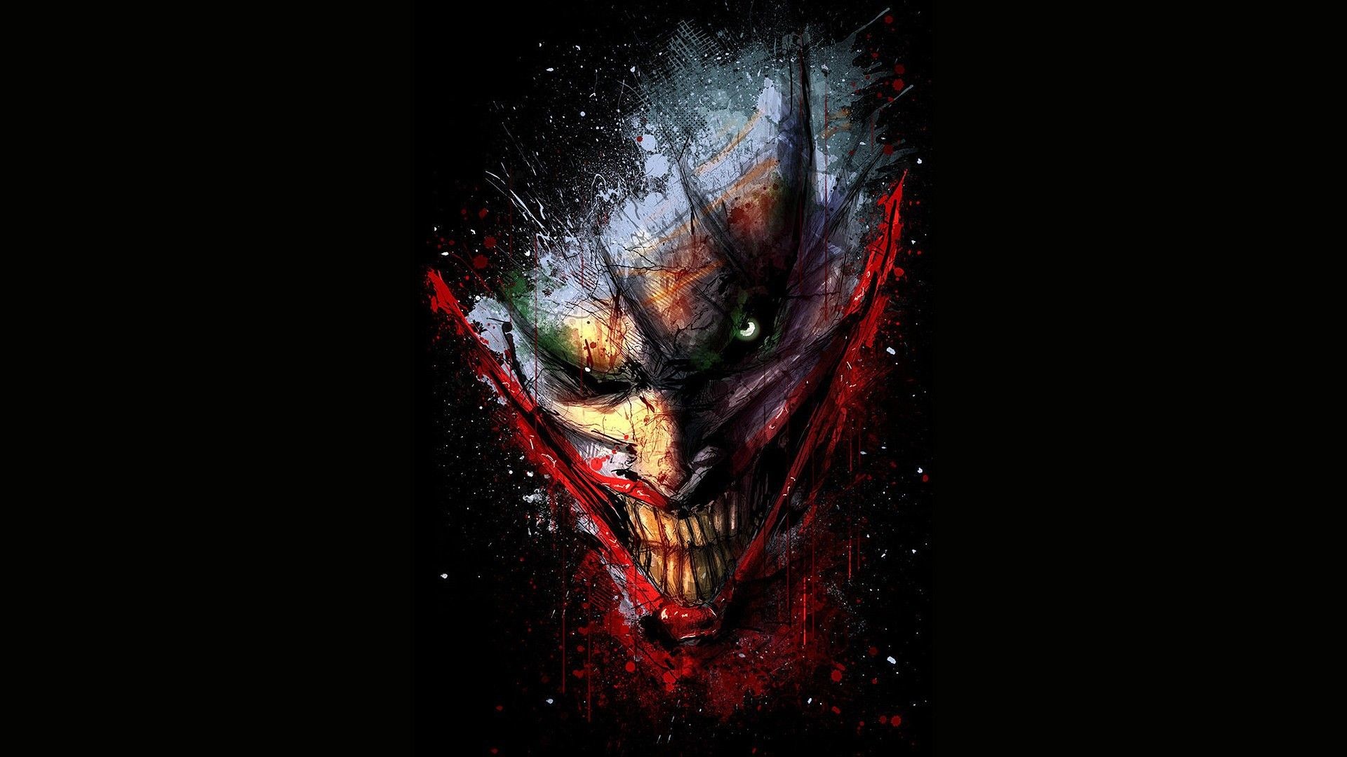 1920x1080 Joker Face iPhone & iPod Case by Thorin